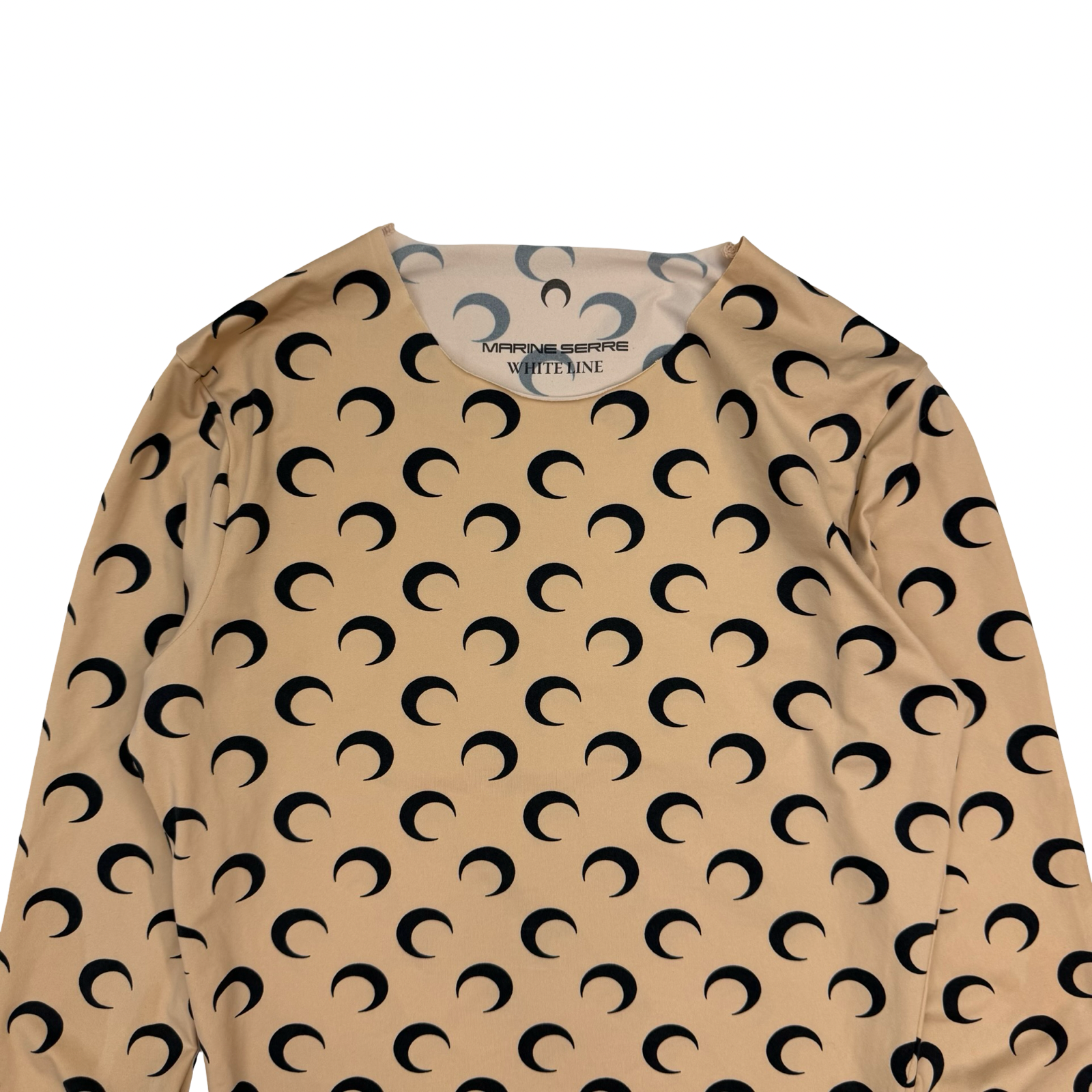 (W) Marine Serre Moon Jersey Tan