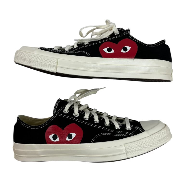 Converse Chuck Taylor Low CDG Play Black (Used)