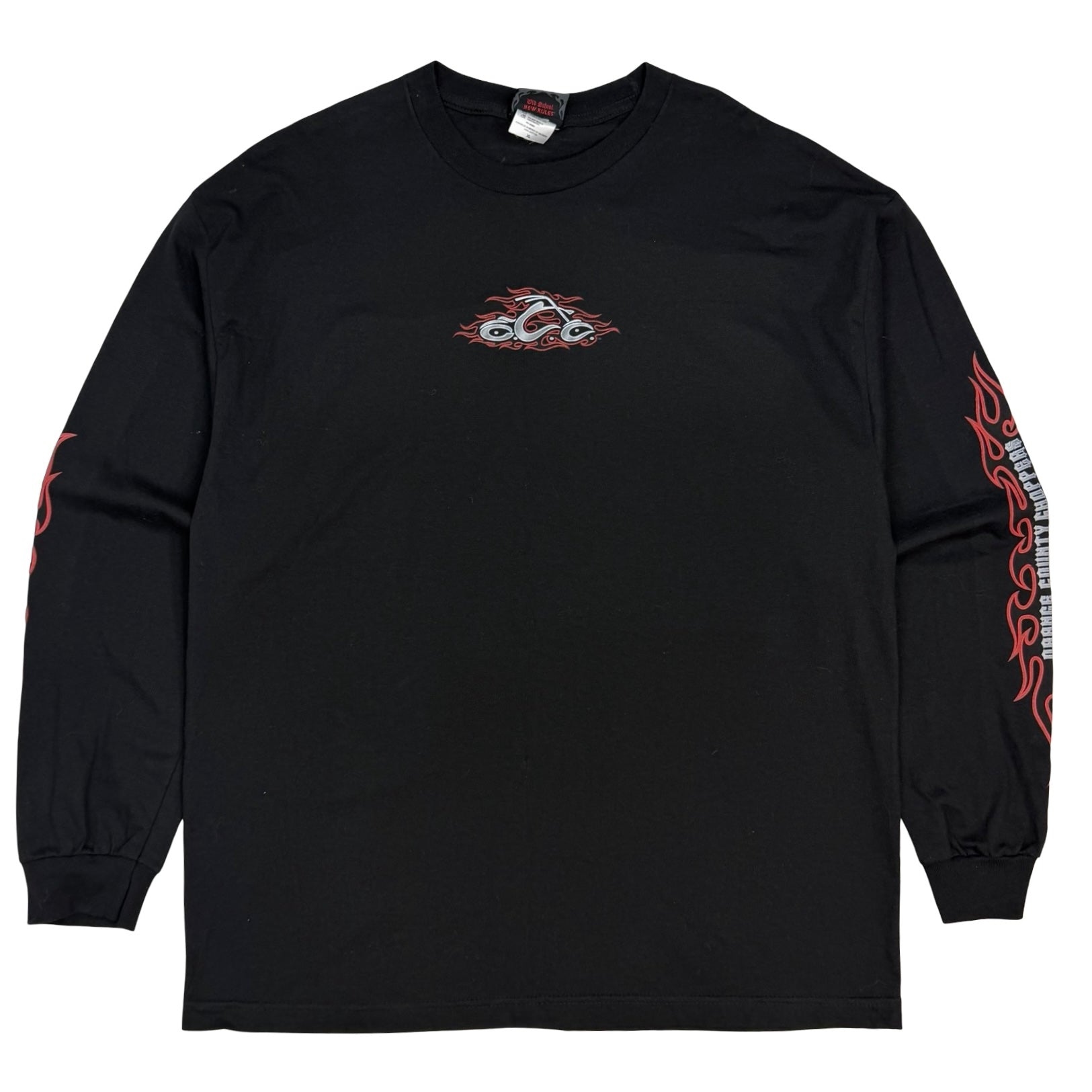 Vintage Orange County Choppers Flame Longsleeve Black