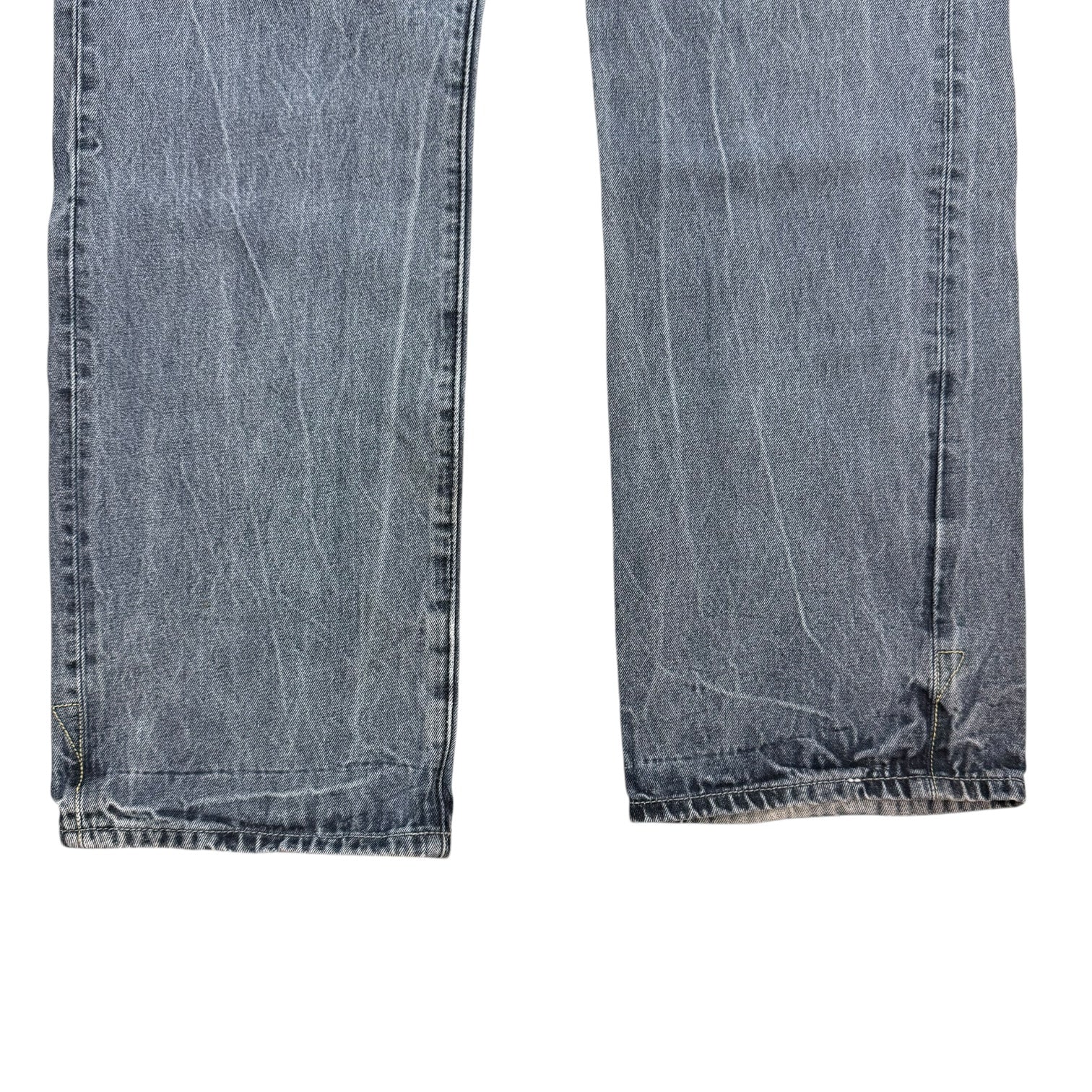 Vintage Y2K Avirex Denim Pants Light Grey