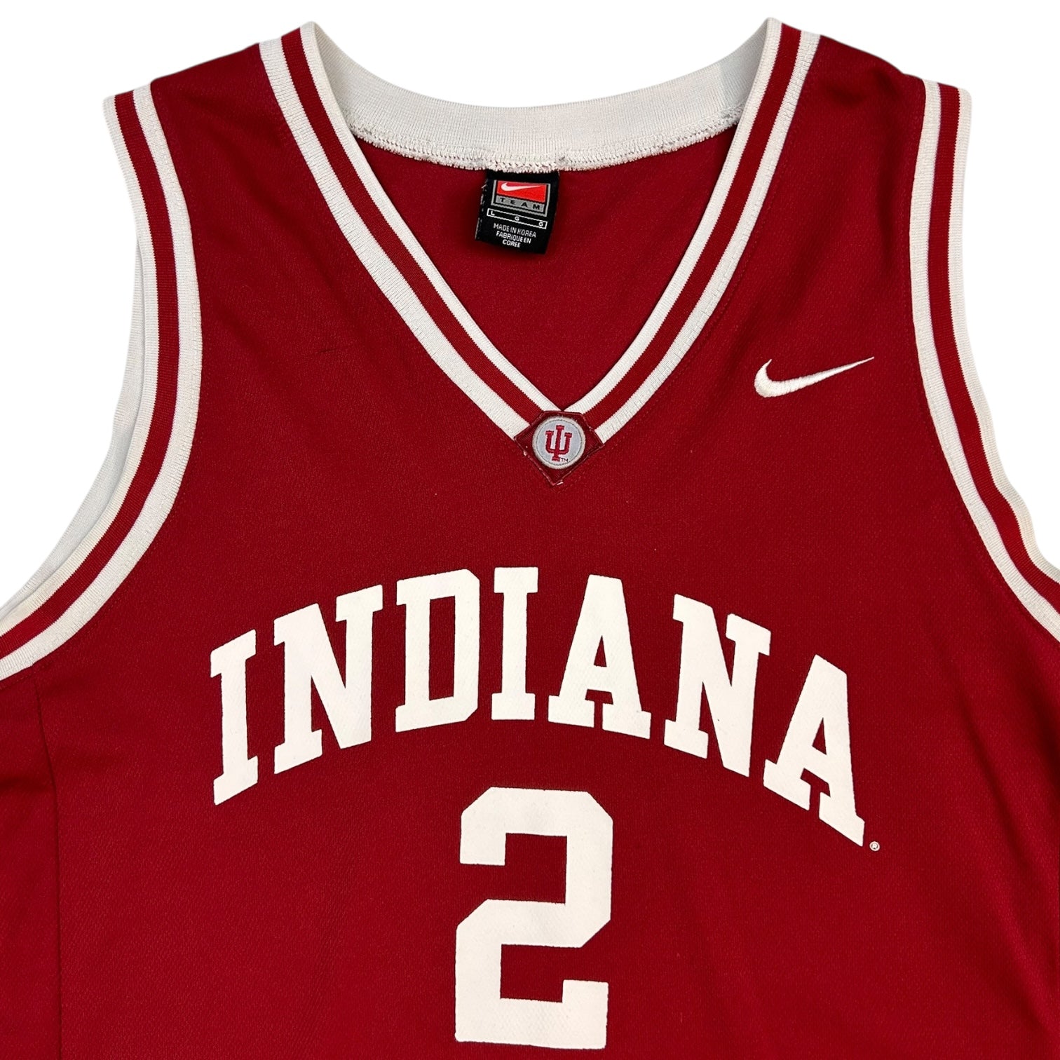 Vintage Nike Indiana Hoosiers Jersey Maroon/White