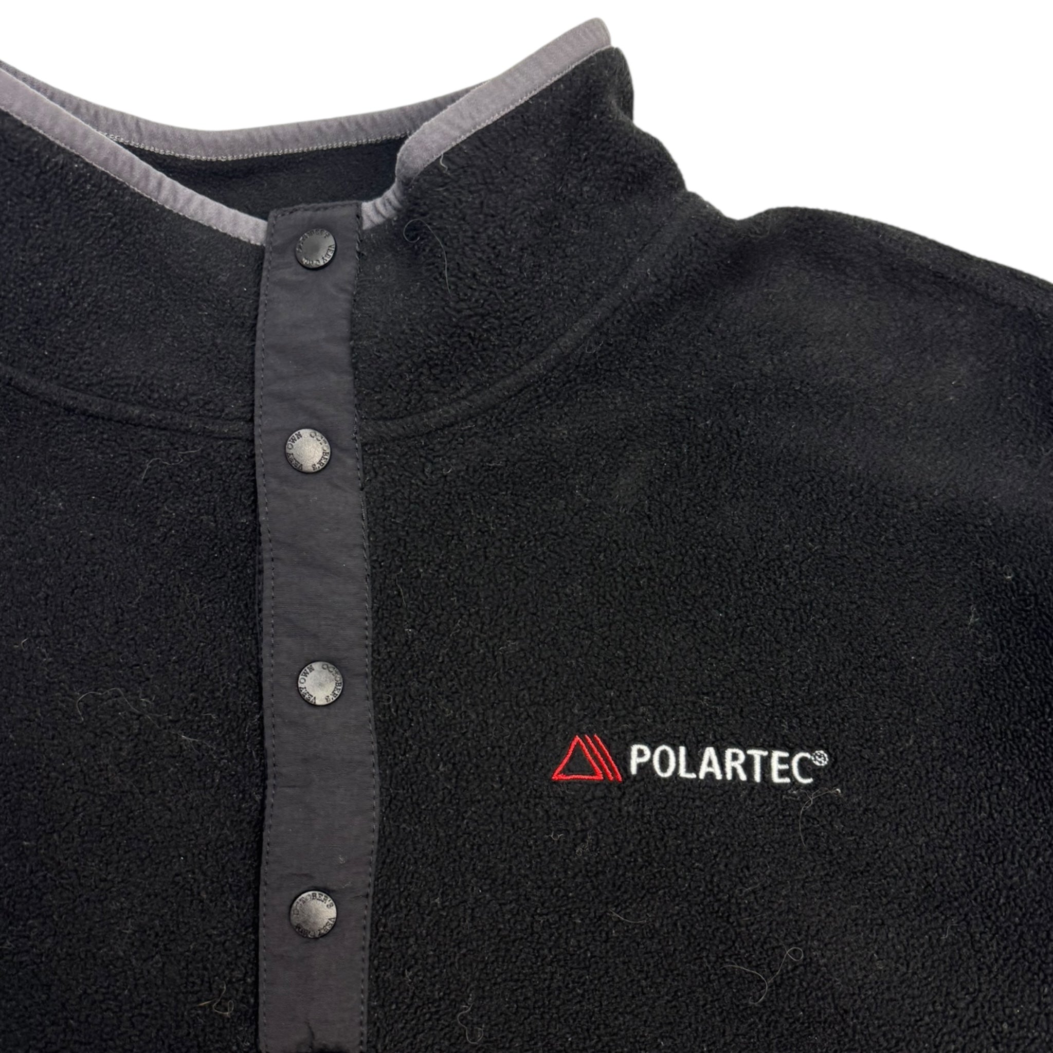 OVO Polartec T-Snap Fleece Black