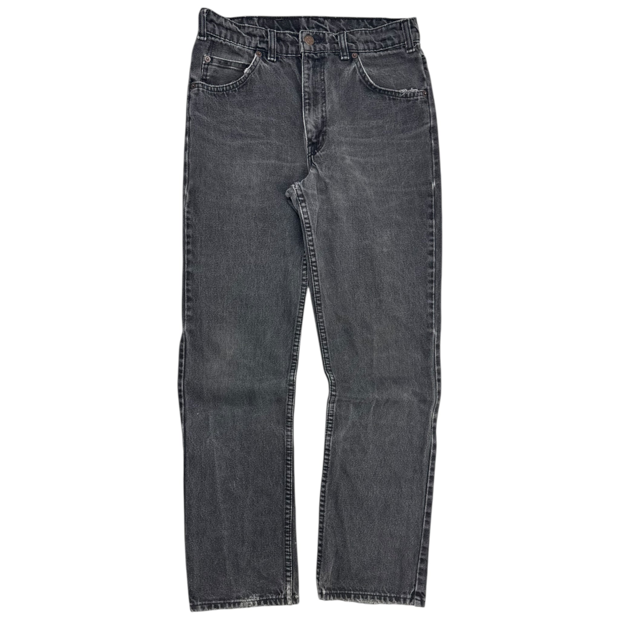 Vintage Levi's Orange Tab 619 Denim Washed Black