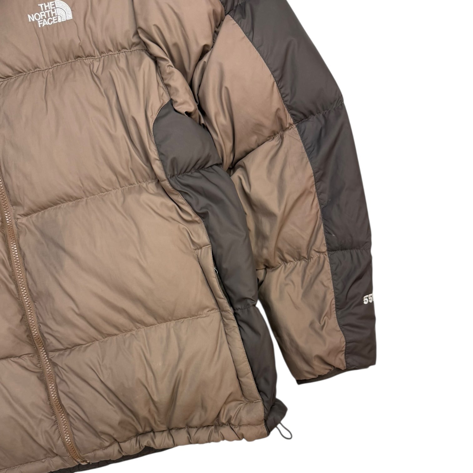 Vintage The North Face 550 Fill Jacket Mocha