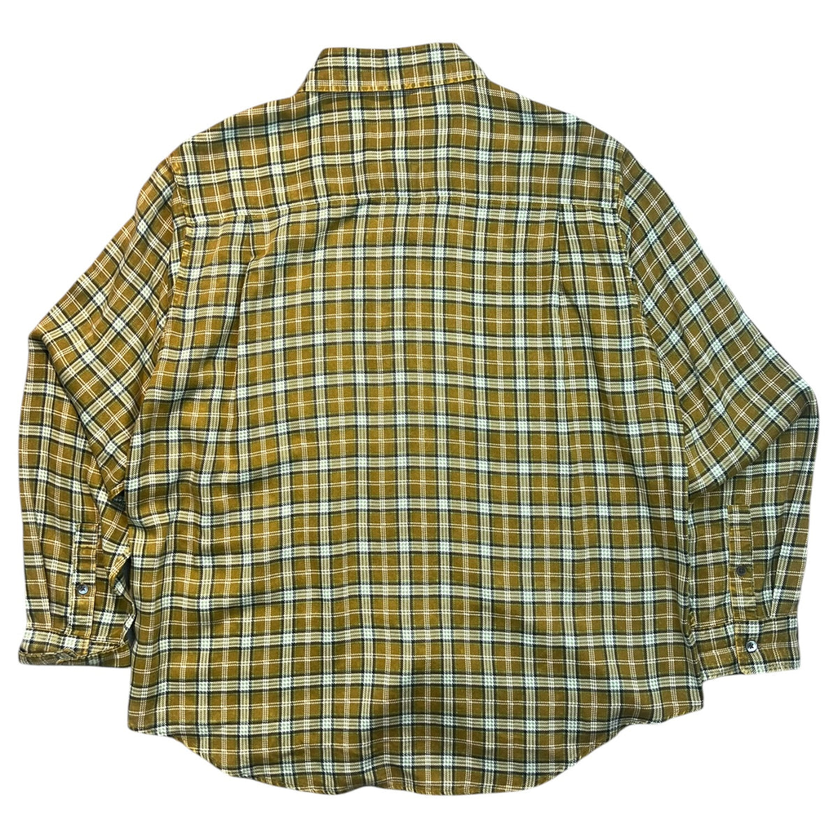 Stussy Matthew Printed Plaid Shirt Moss