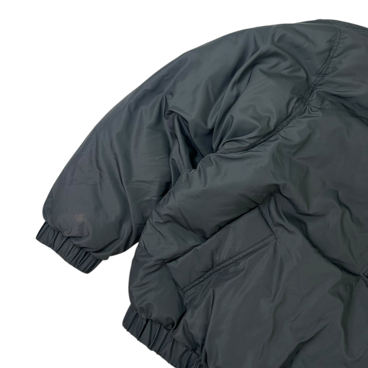 Fear of God Essentials 1/4 Zip Quilted Pullover Sweatshirt Iron