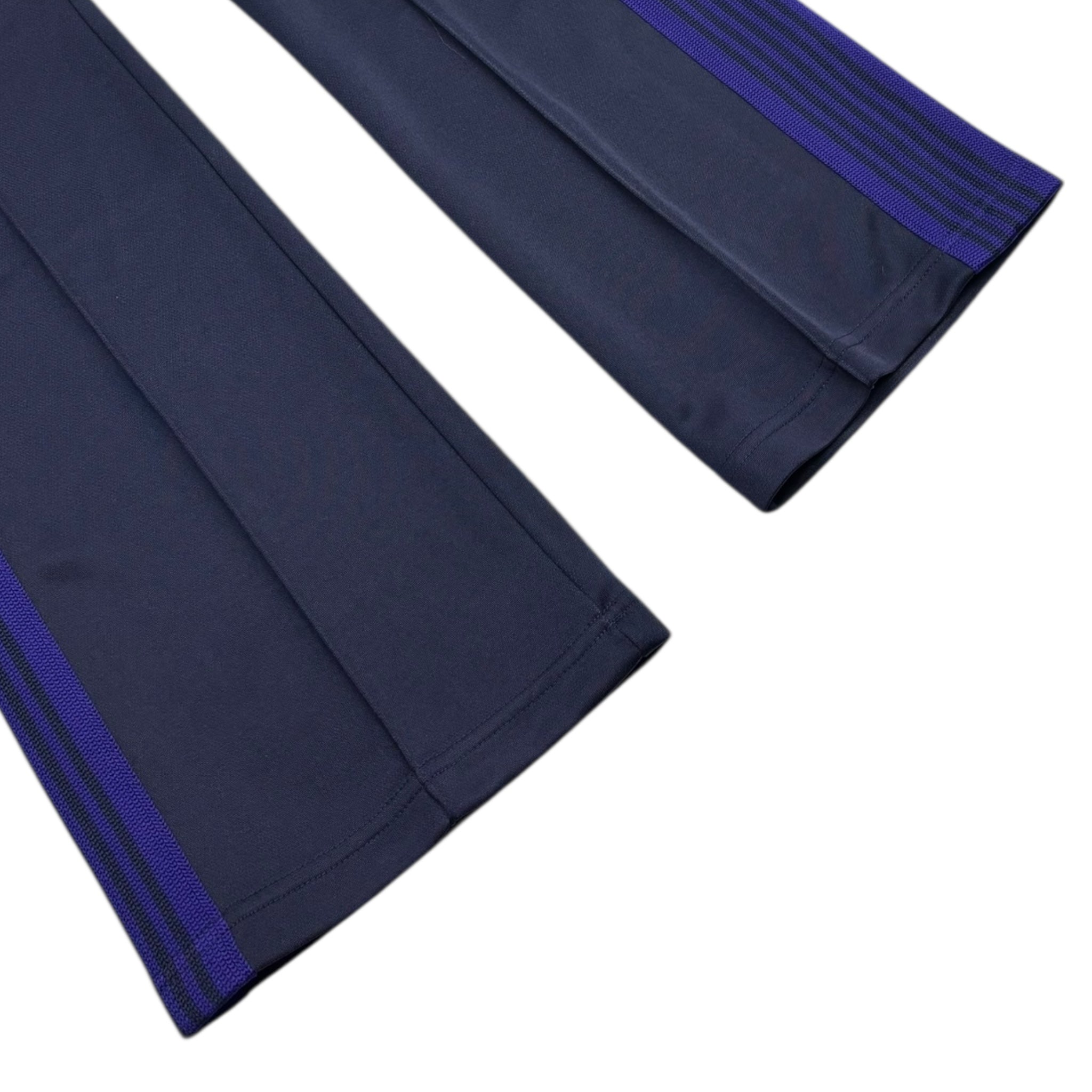 Needles Boot Cut Track Pants Navy/Purple