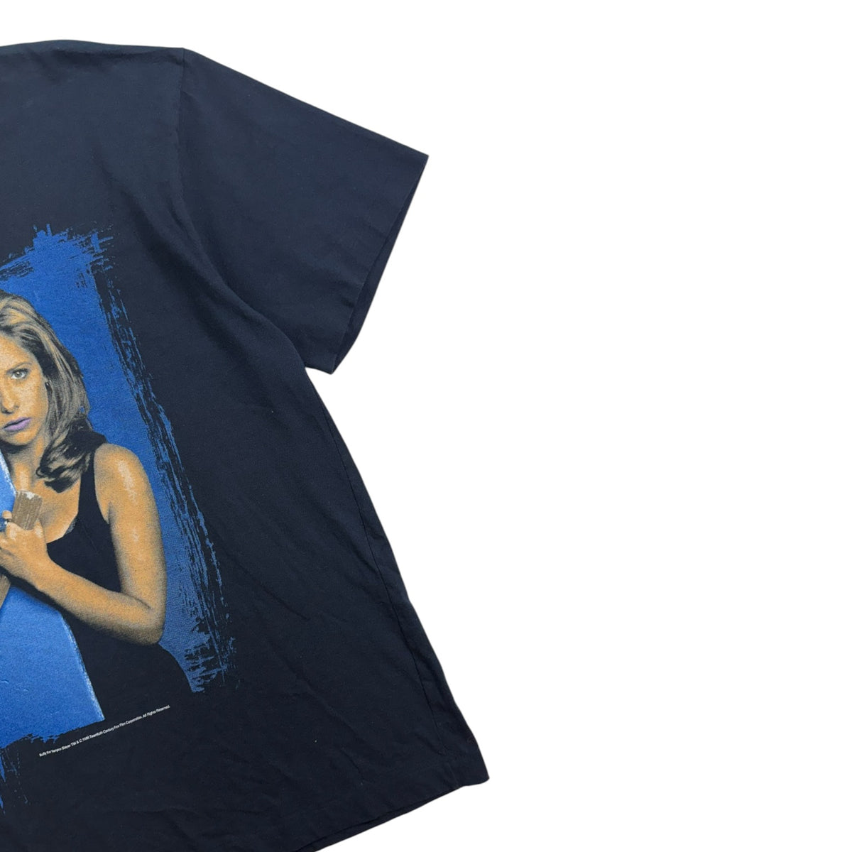 Vintage 1999 Buffy The Vampire Slayer T-Shirt Black