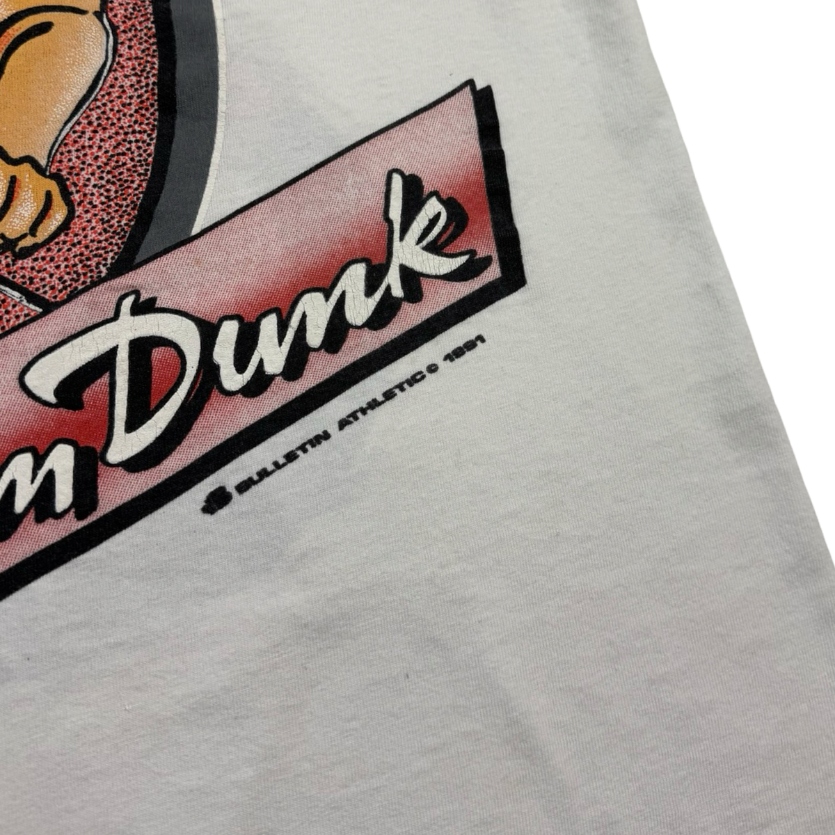 1991 UNLV Runnin’ Rebels Slam Dunk Bulletin Basketball T-Shirt