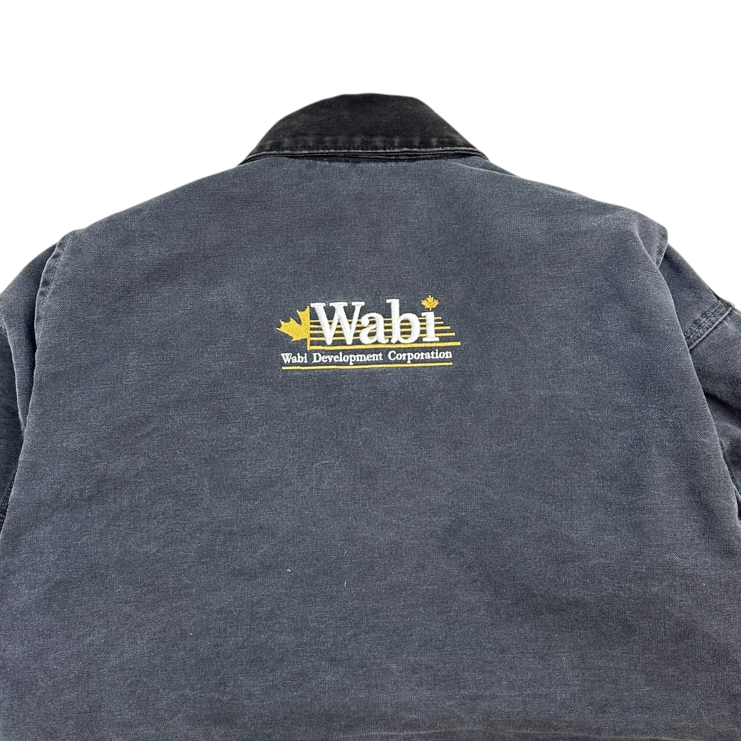 Vintage Carhartt Detroit Jacket Petrol Grey