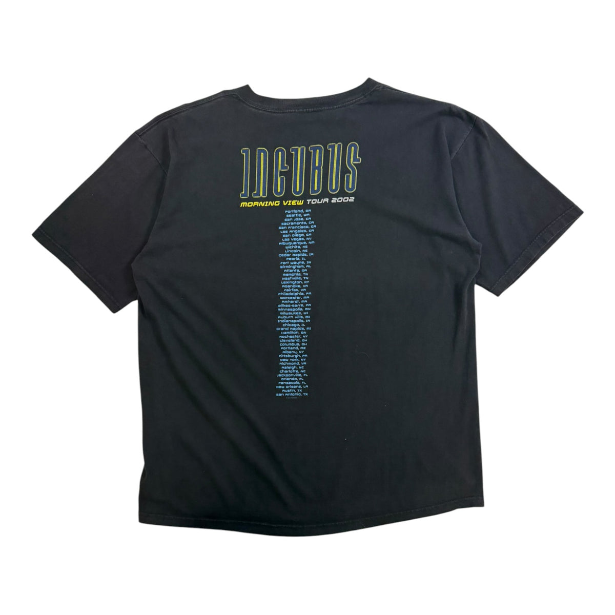 Vintage Incubus Graphic T-Shirt Black
