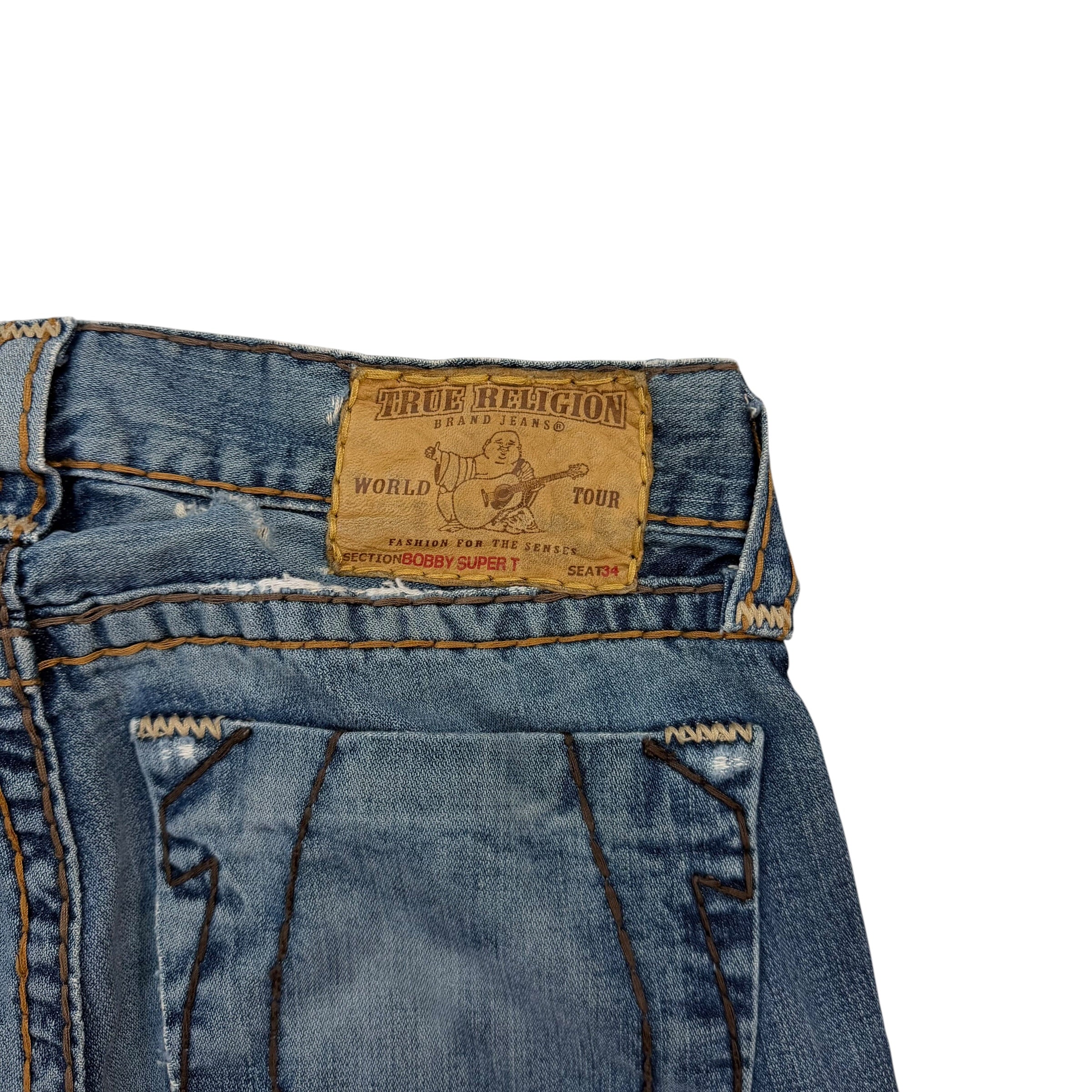 Vintage True Religion Bobby Super T Denim Pants Dark Wash