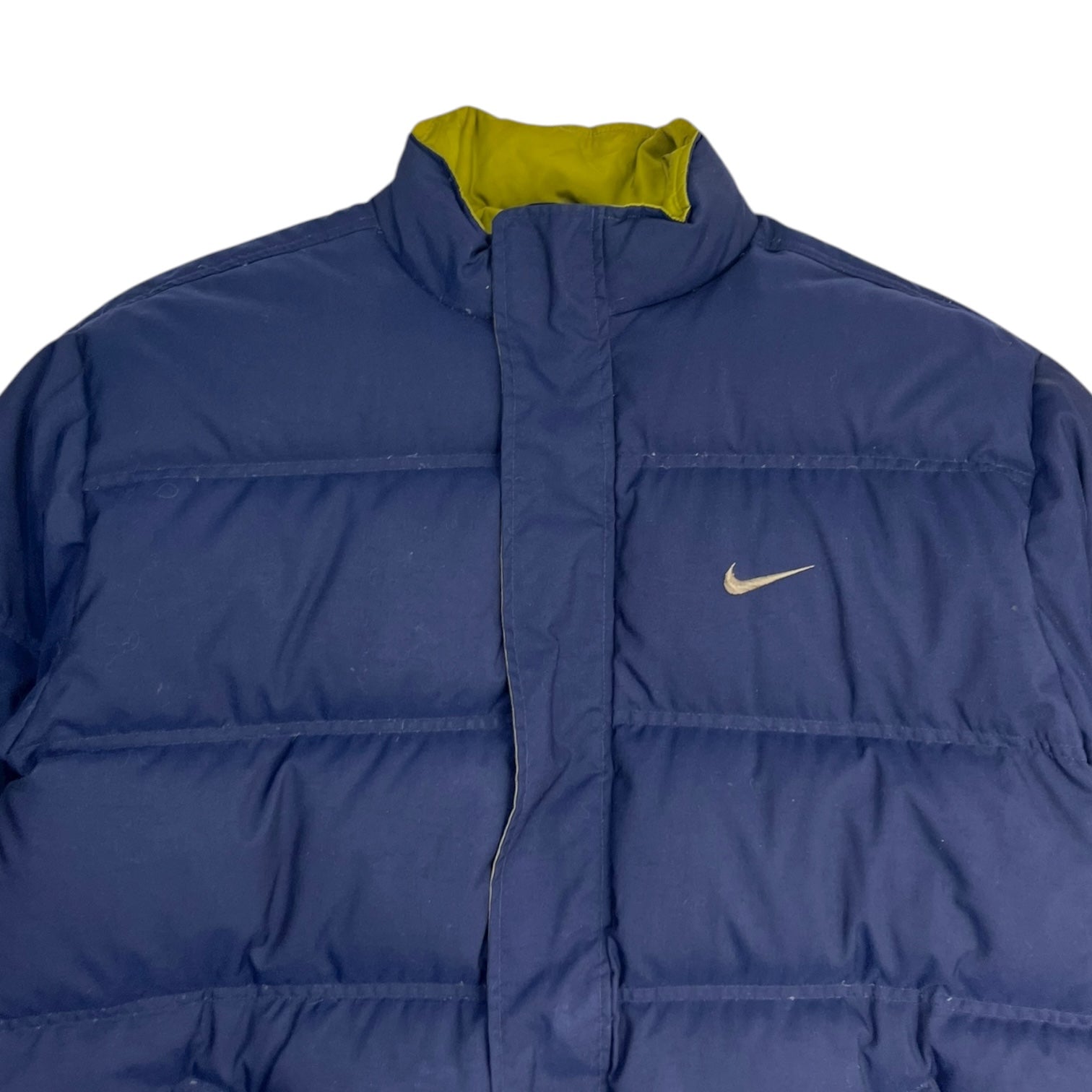 Vintage Nike Down Puffer Parka Navy