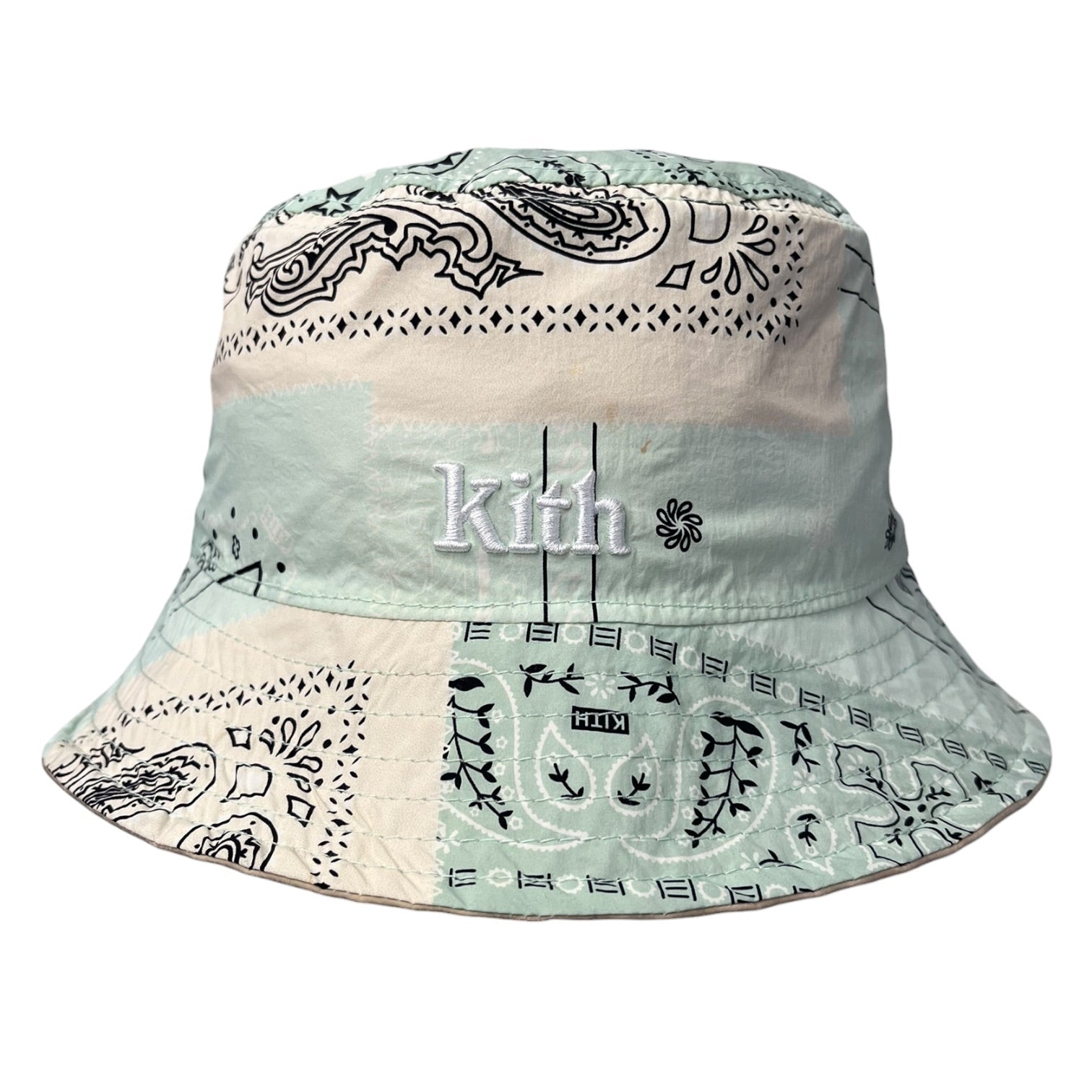 Kith Deconstructed Bandana Reversible Bucket Hat