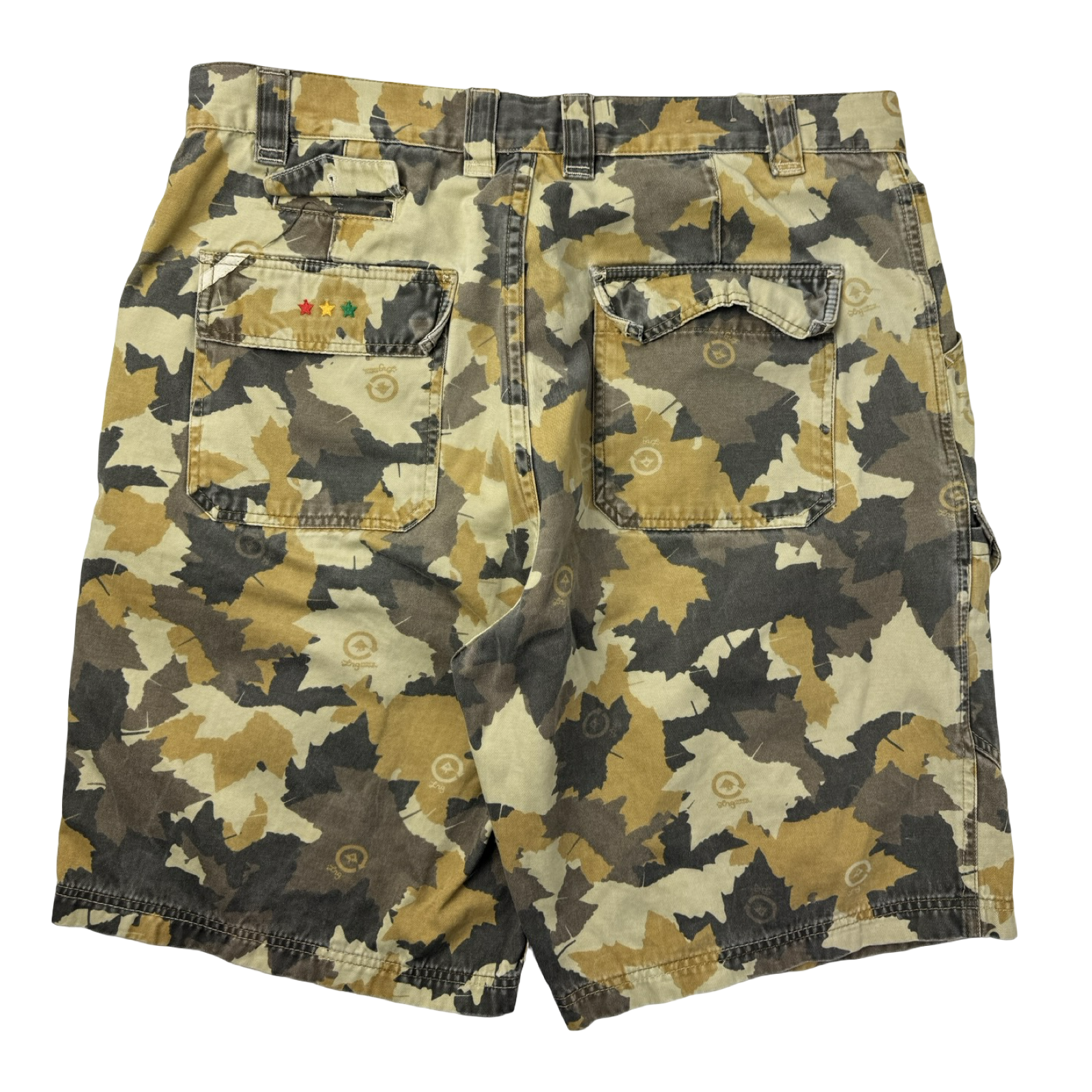 Vintage Y2K LRG Camo Cargo Shorts