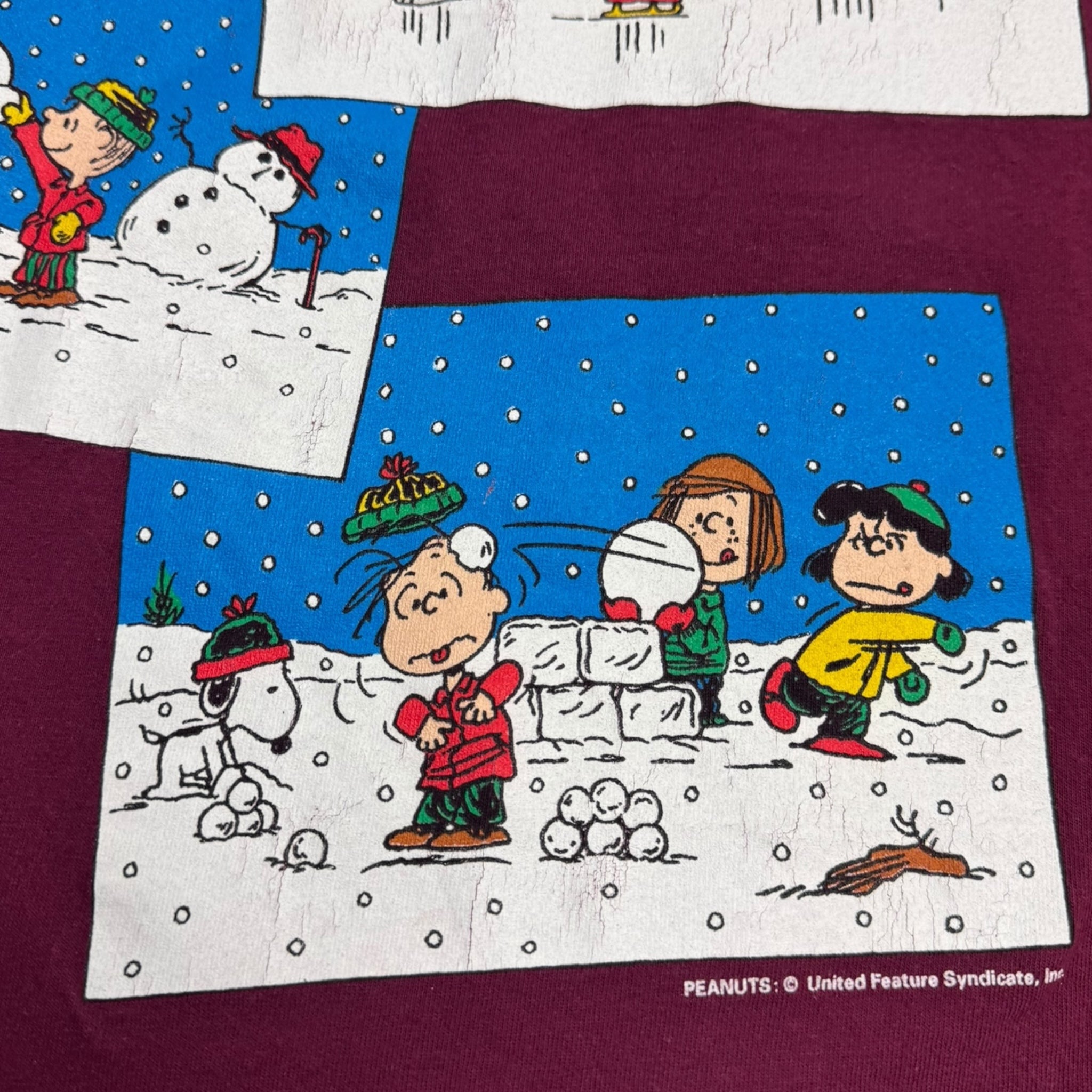 Vintage Peanuts Wintertime T-Shirt