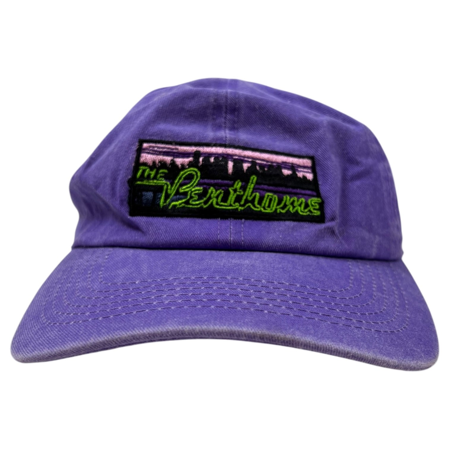 Vintage “Penthouse” Strapback Hat Purple