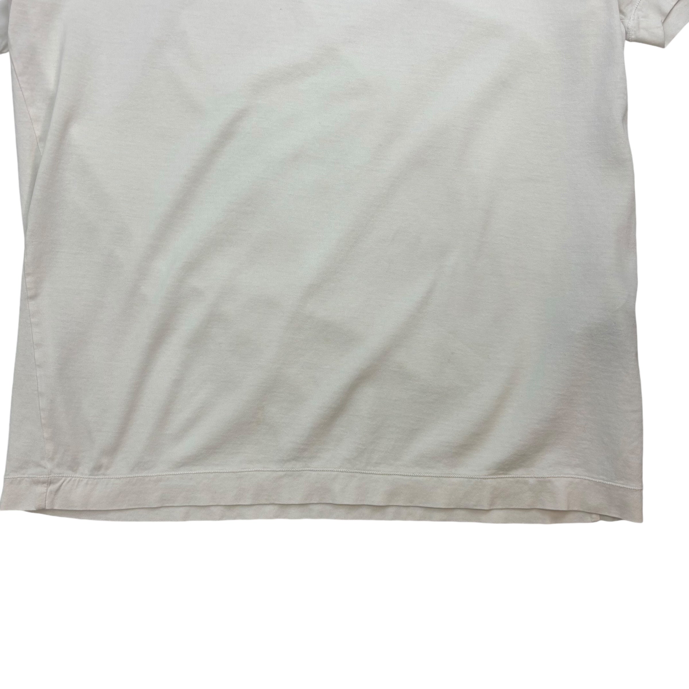 Stone Island Logo Tee White