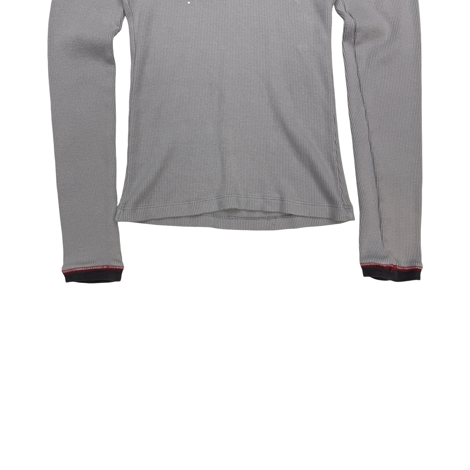 (W) Vintage Harley Davidson Of Panama L/S Tee Grey