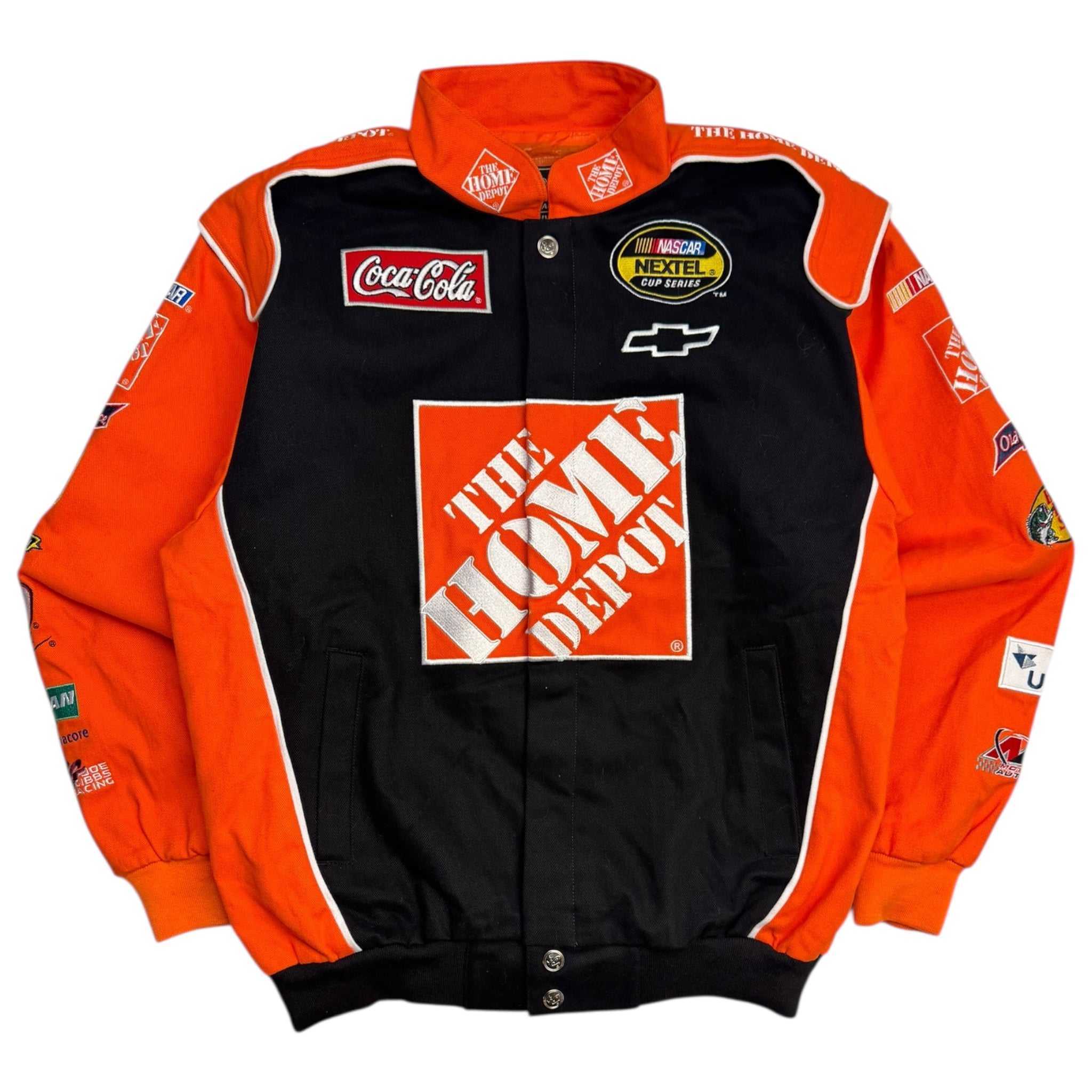 Vintage Home Depot Tony Stewart NASCAR Racing Jacket