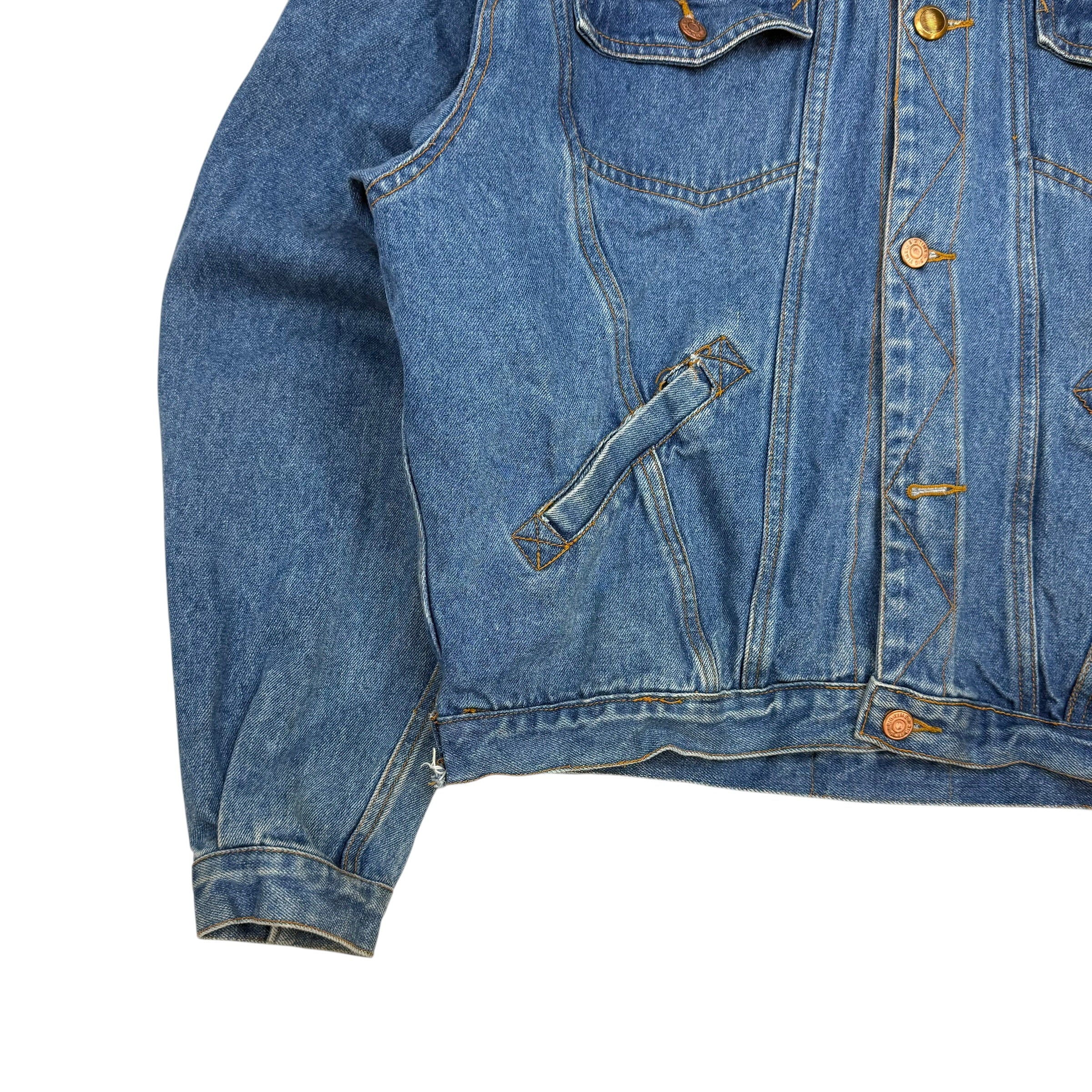 Vintage Big Time Denim Jacket Dark Wash
