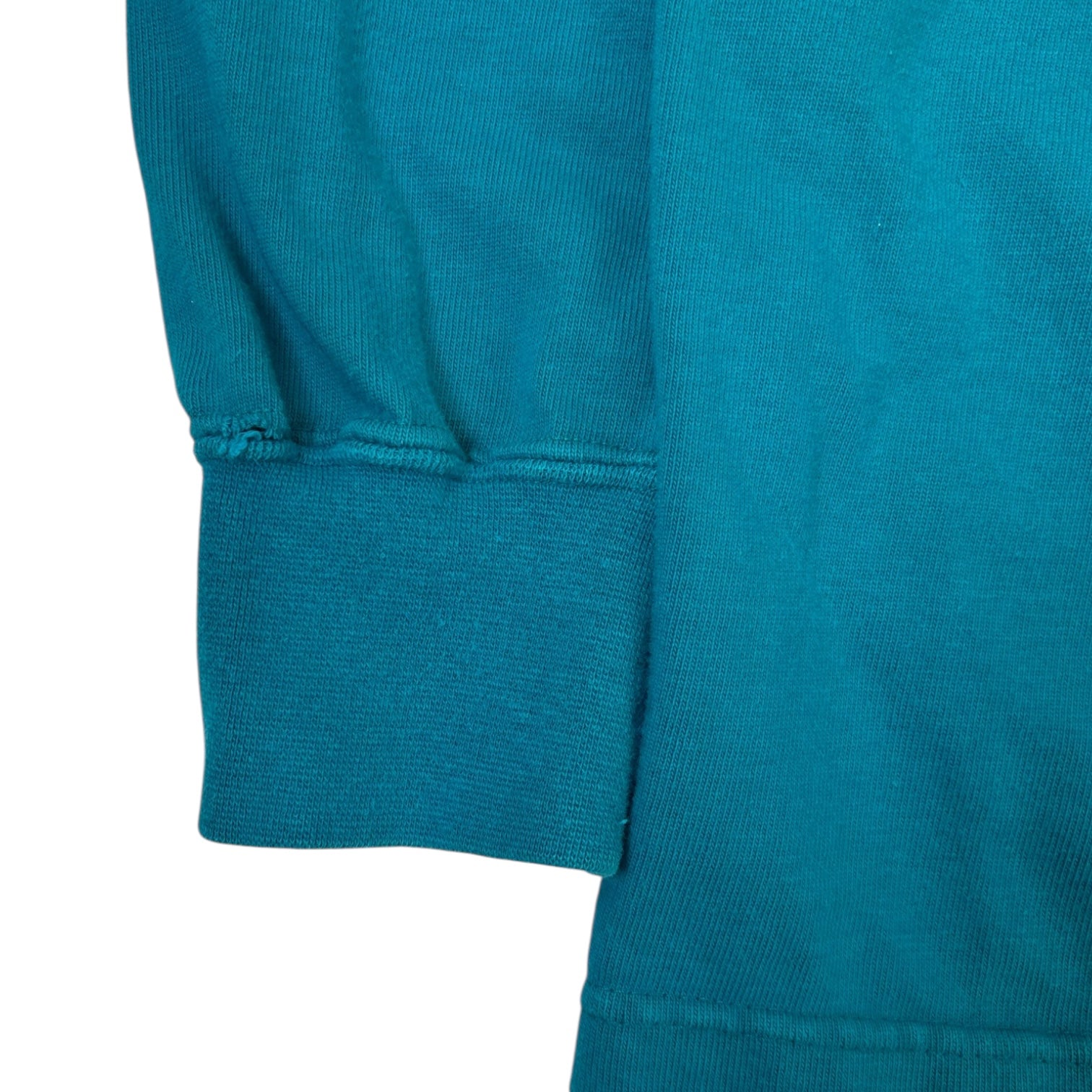 Vintage Chaps Ralph Lauren Long Sleeve Rugby Shirt Teal