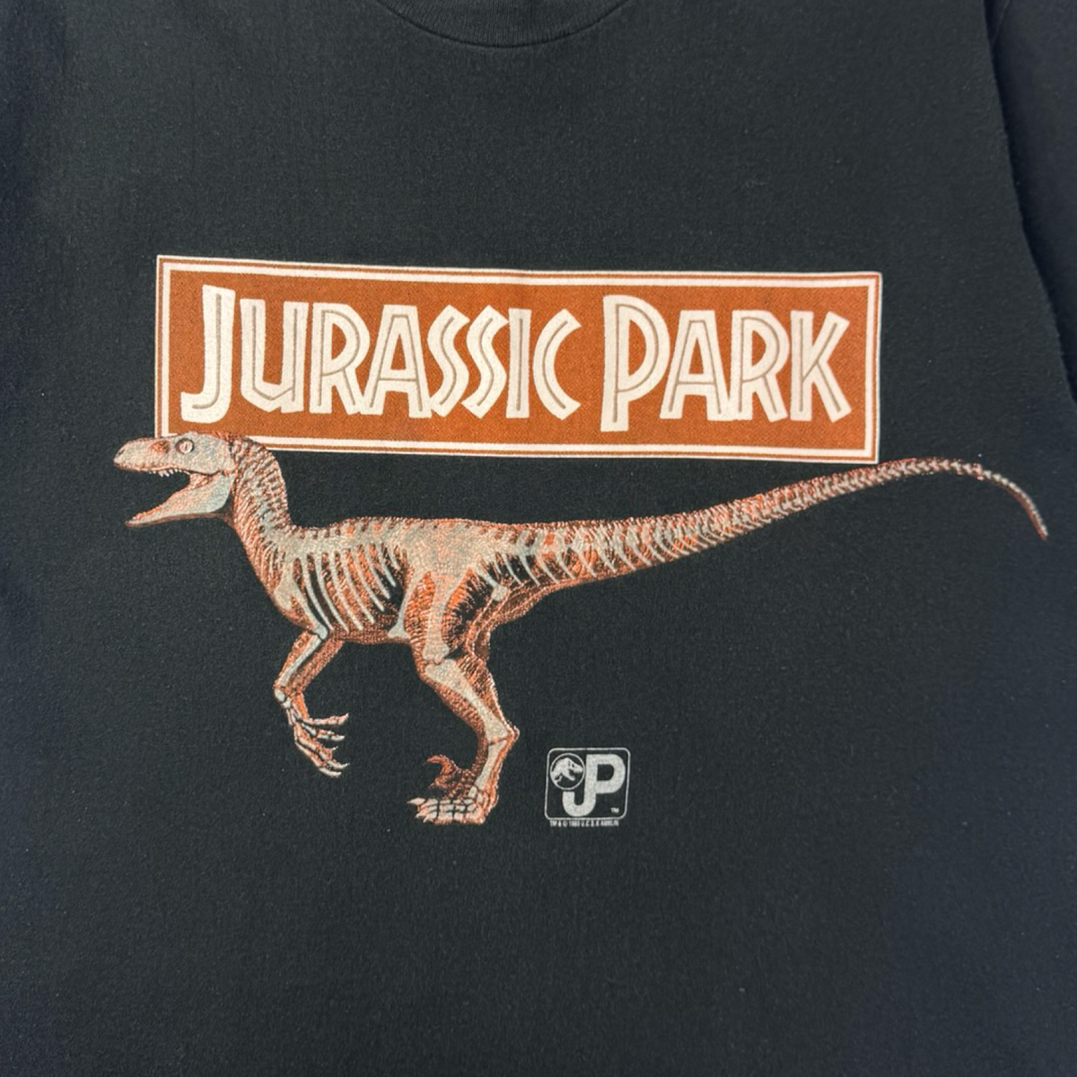 1993 Jurassic Park Raptor Movie Promo T-Shirt