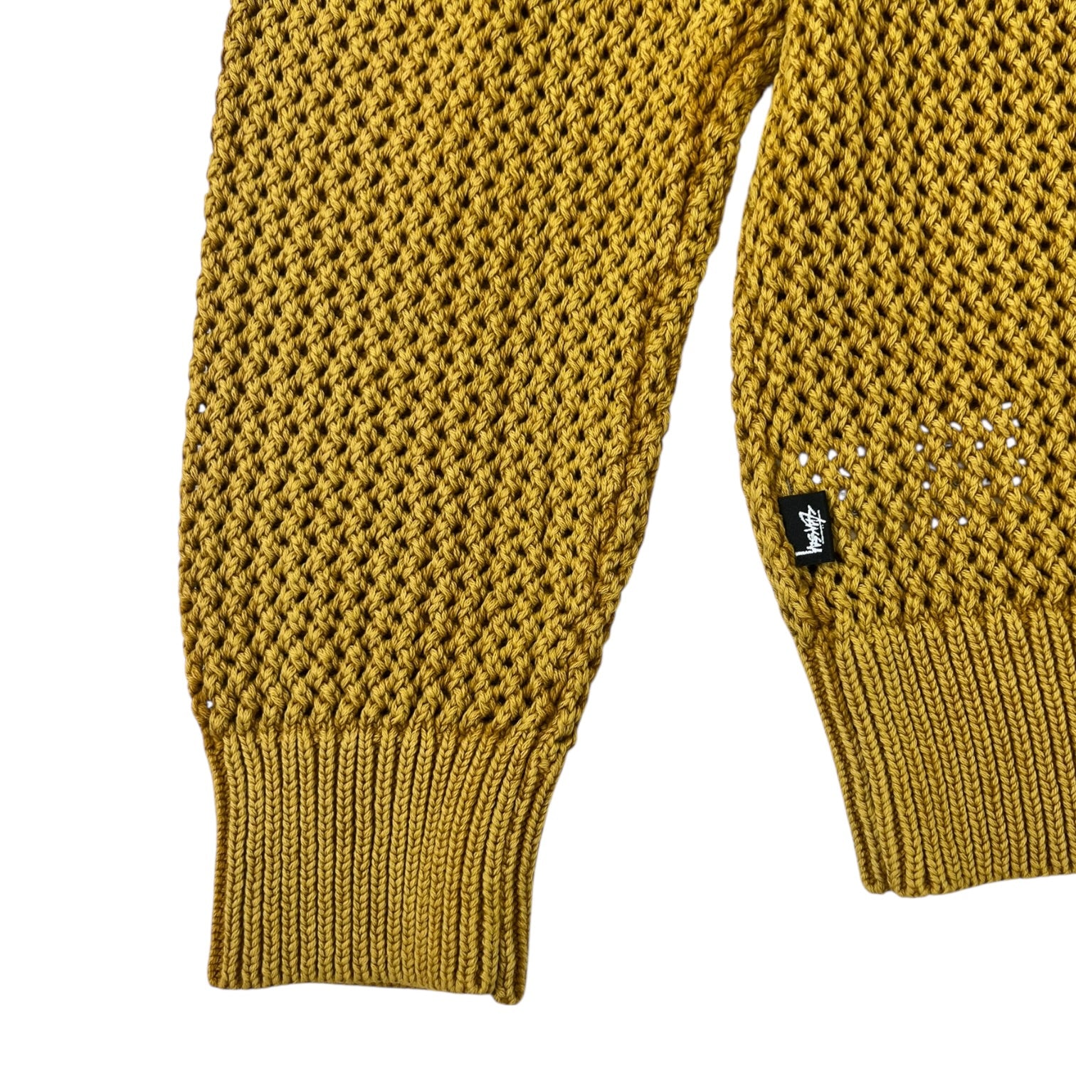 Stussy Loose Gauge Knit Yellow
