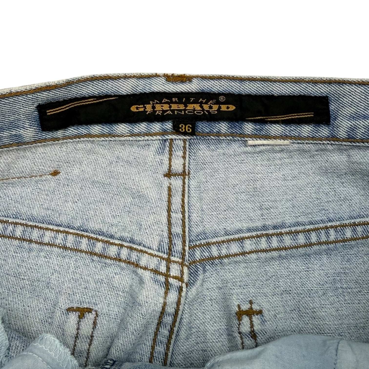 Vintage Marithe Girbaud Francois Denim Jeans Light Wash