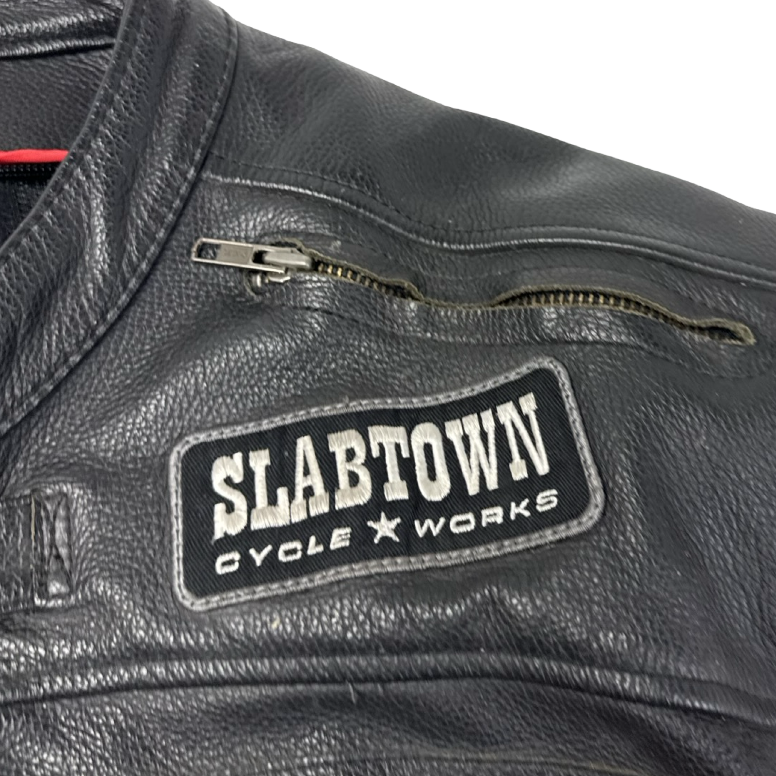 Vintage Icon Moto South Dakota Leather Biker Jacket
