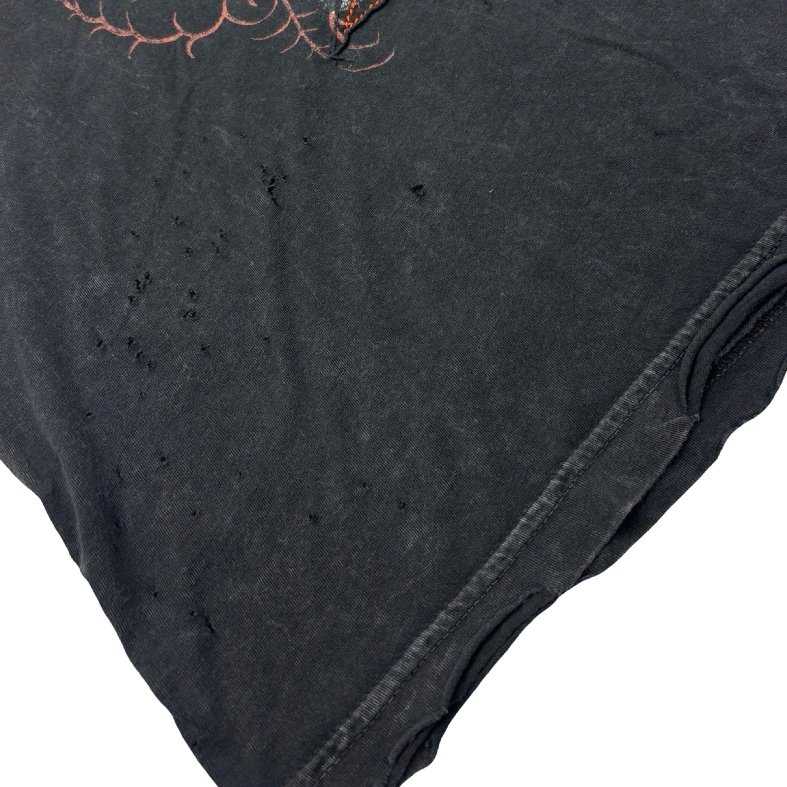Vintage Y2K Trashed Affliction Spade T-Shirt