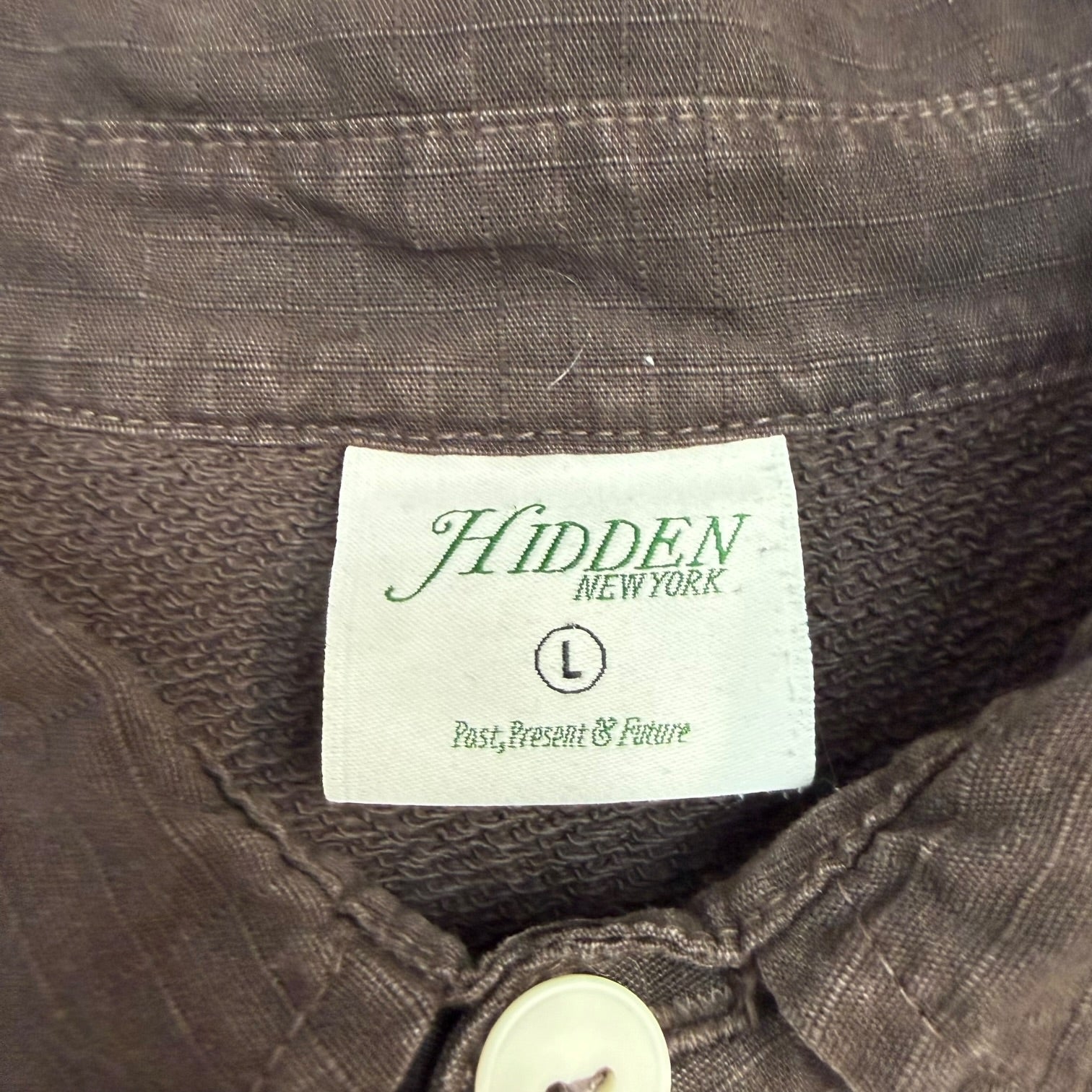 Hidden NY L/S Polo Brown