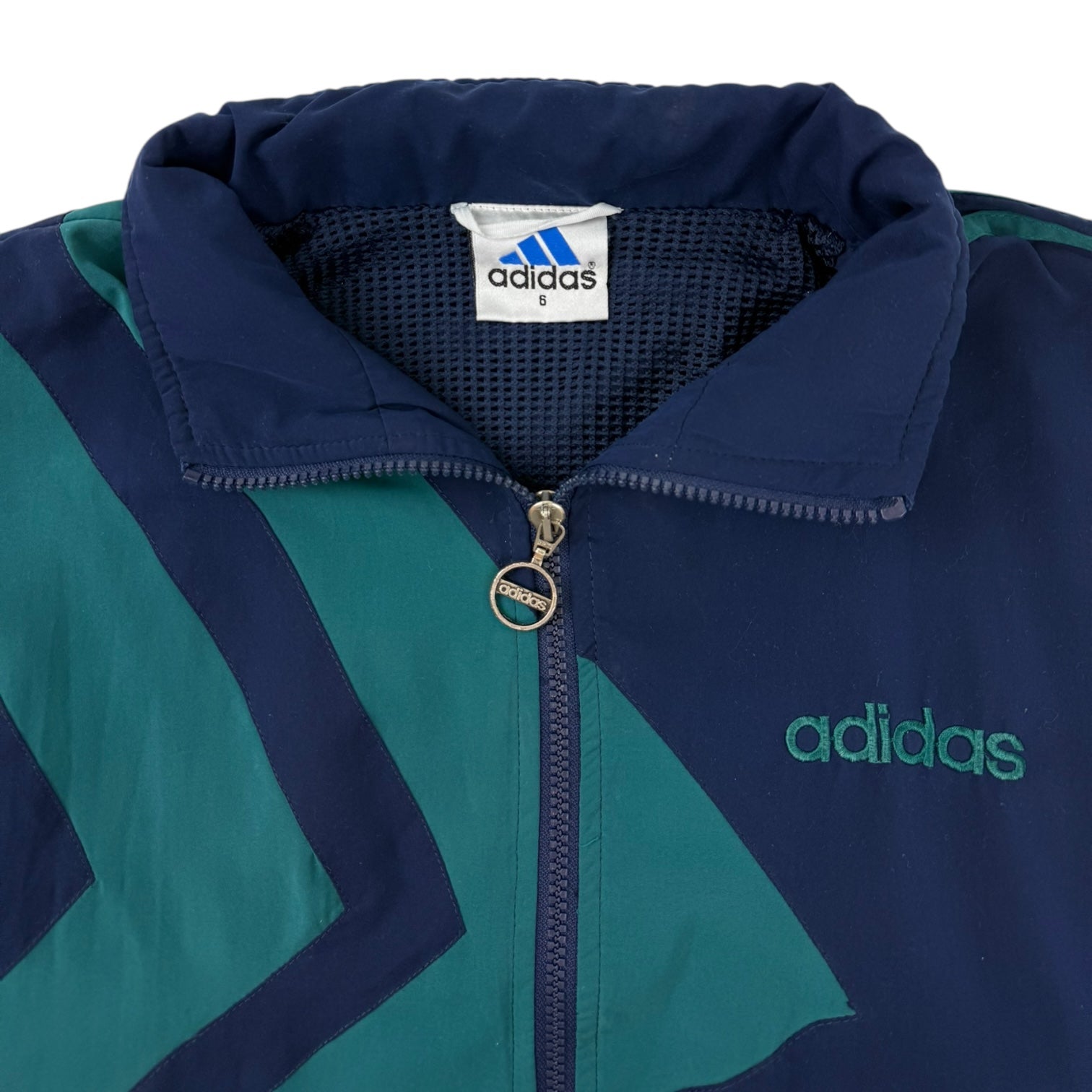 Vintage Adidas Track Jacket Navy/Green