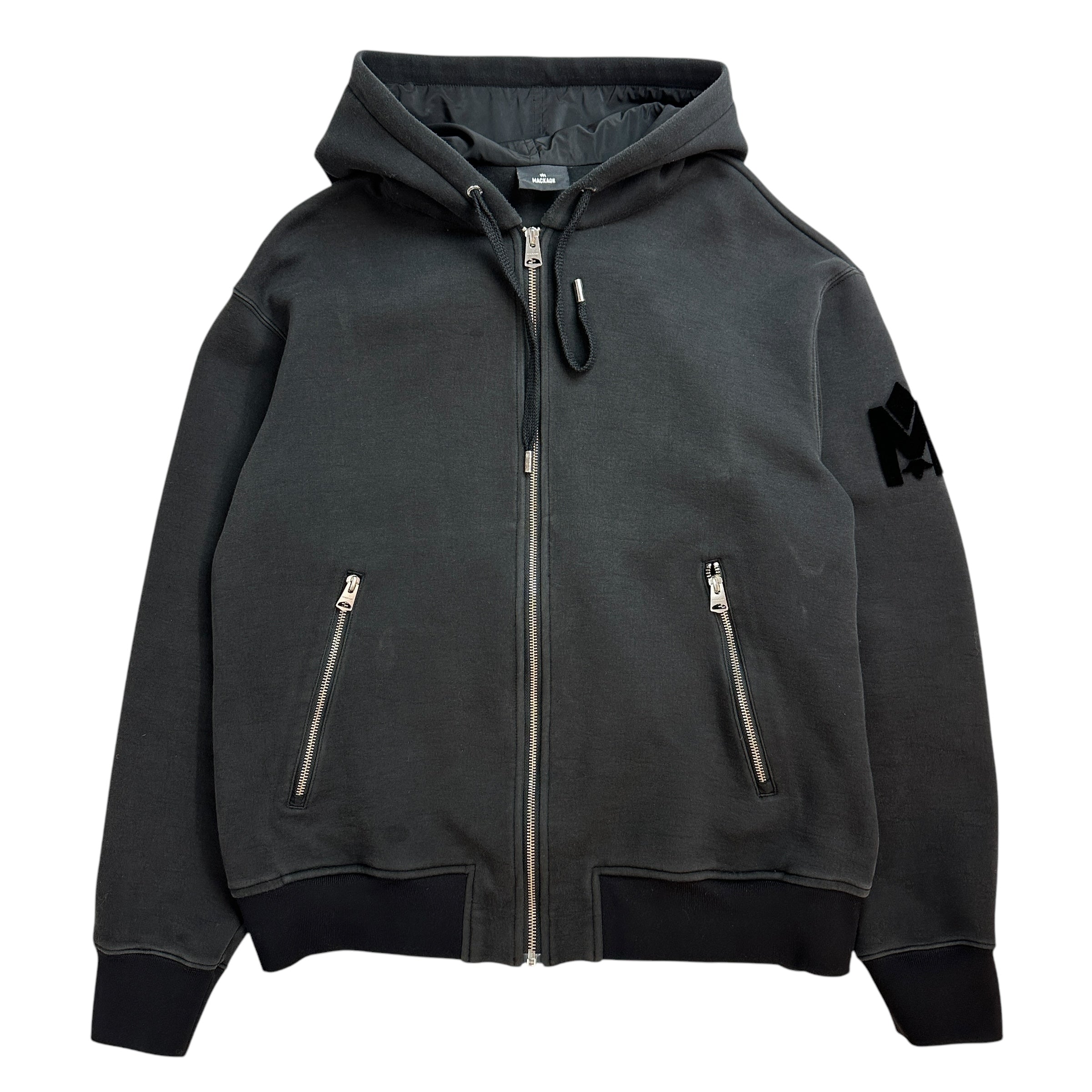 Mackage KRYS Zip-Up Hoodie Black