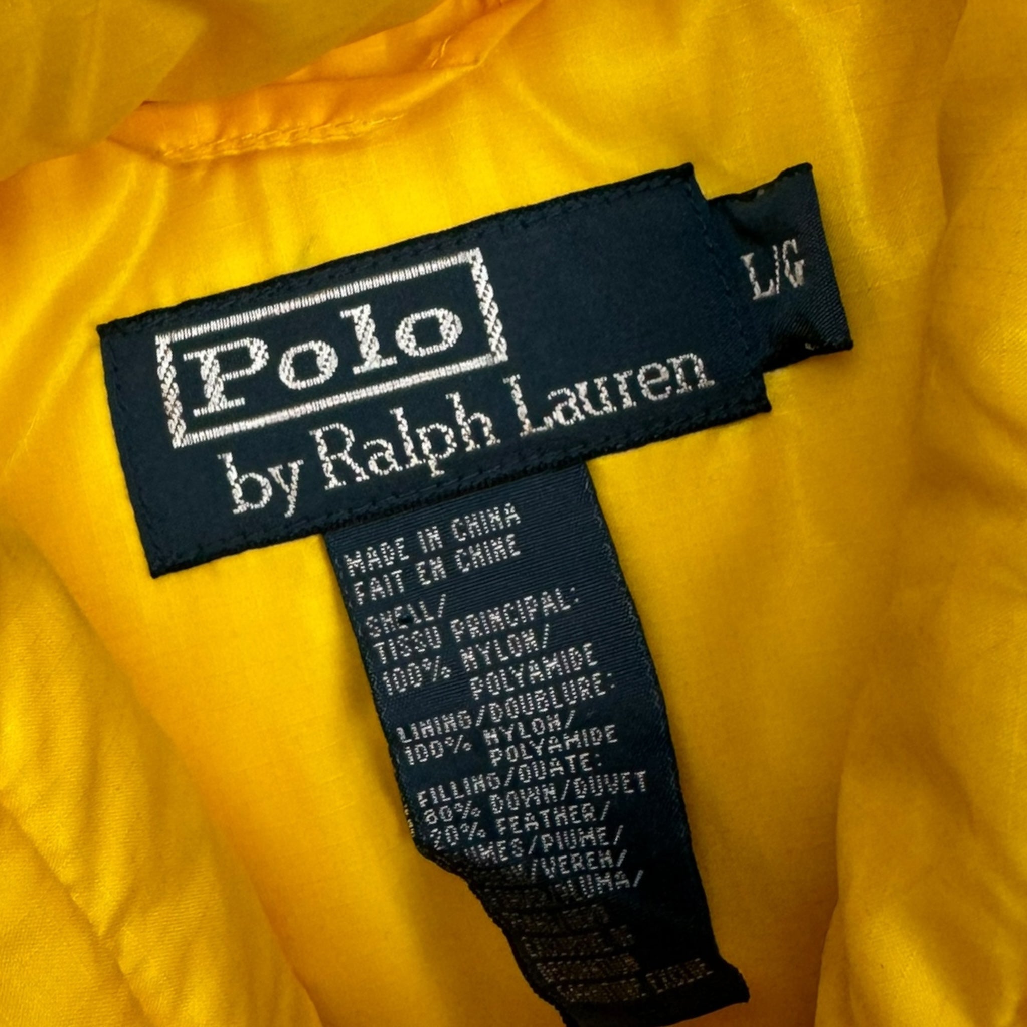 Vintage Polo Ralph Lauren Puffer Vest