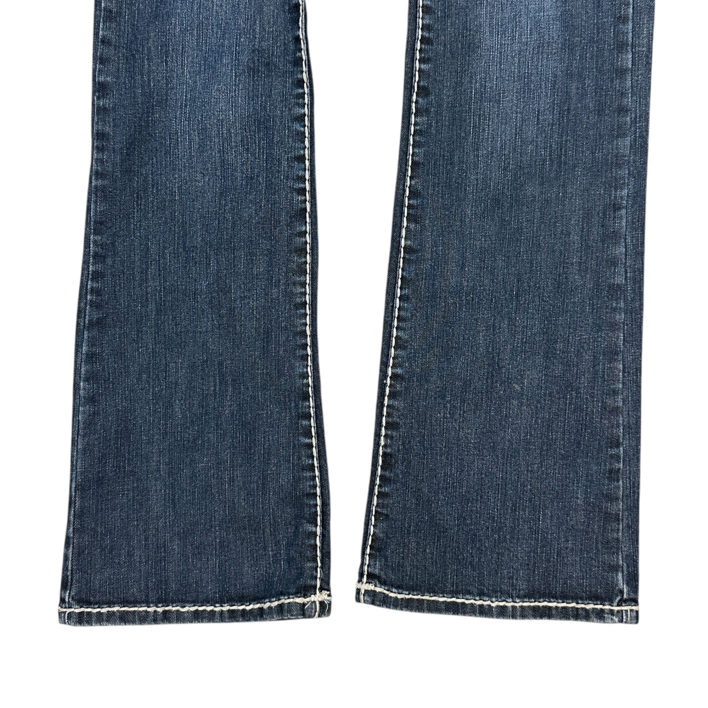 (W) Vintage Y2K L.A. Idol Rhinestone Denim Jeans