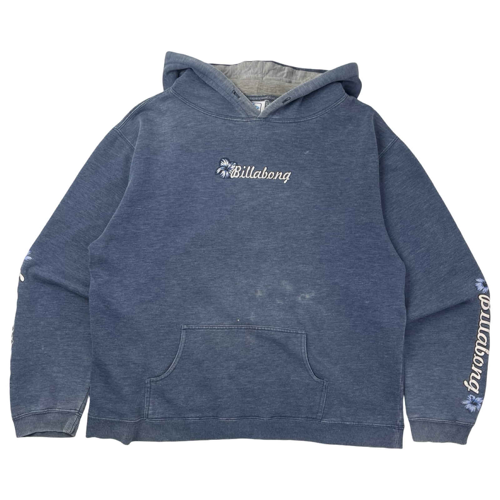 Vintage Y2K Billabong Floral Logo Hoodie