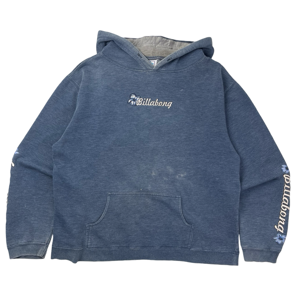 Vintage Y2K Billabong Floral Logo Hoodie