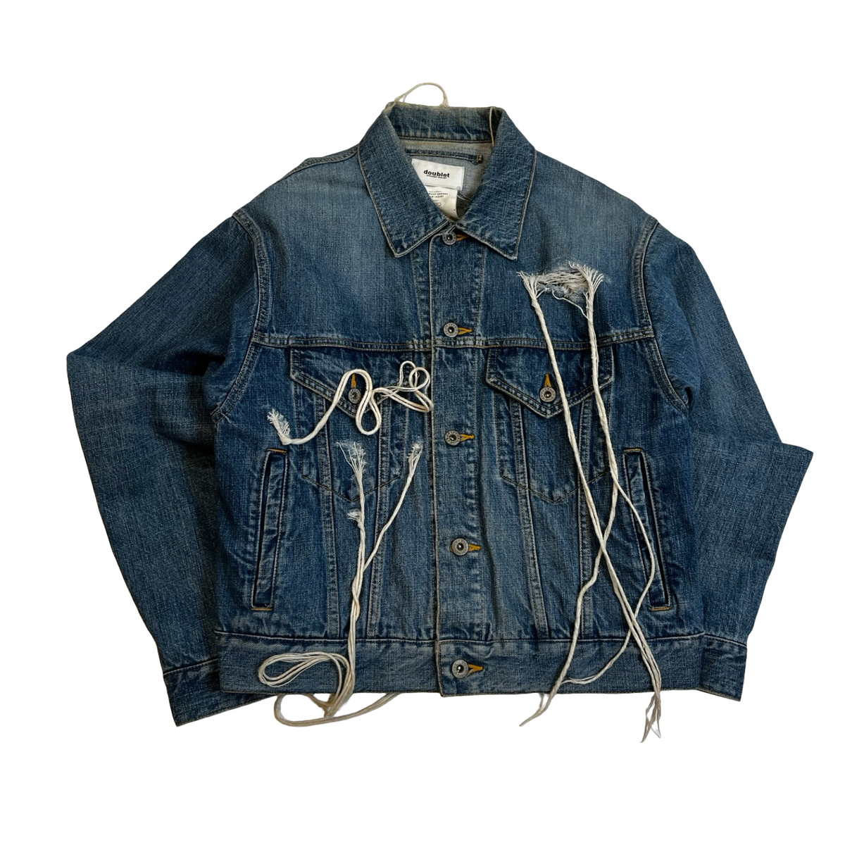 Doublet Too Much Damage Denim Jacket