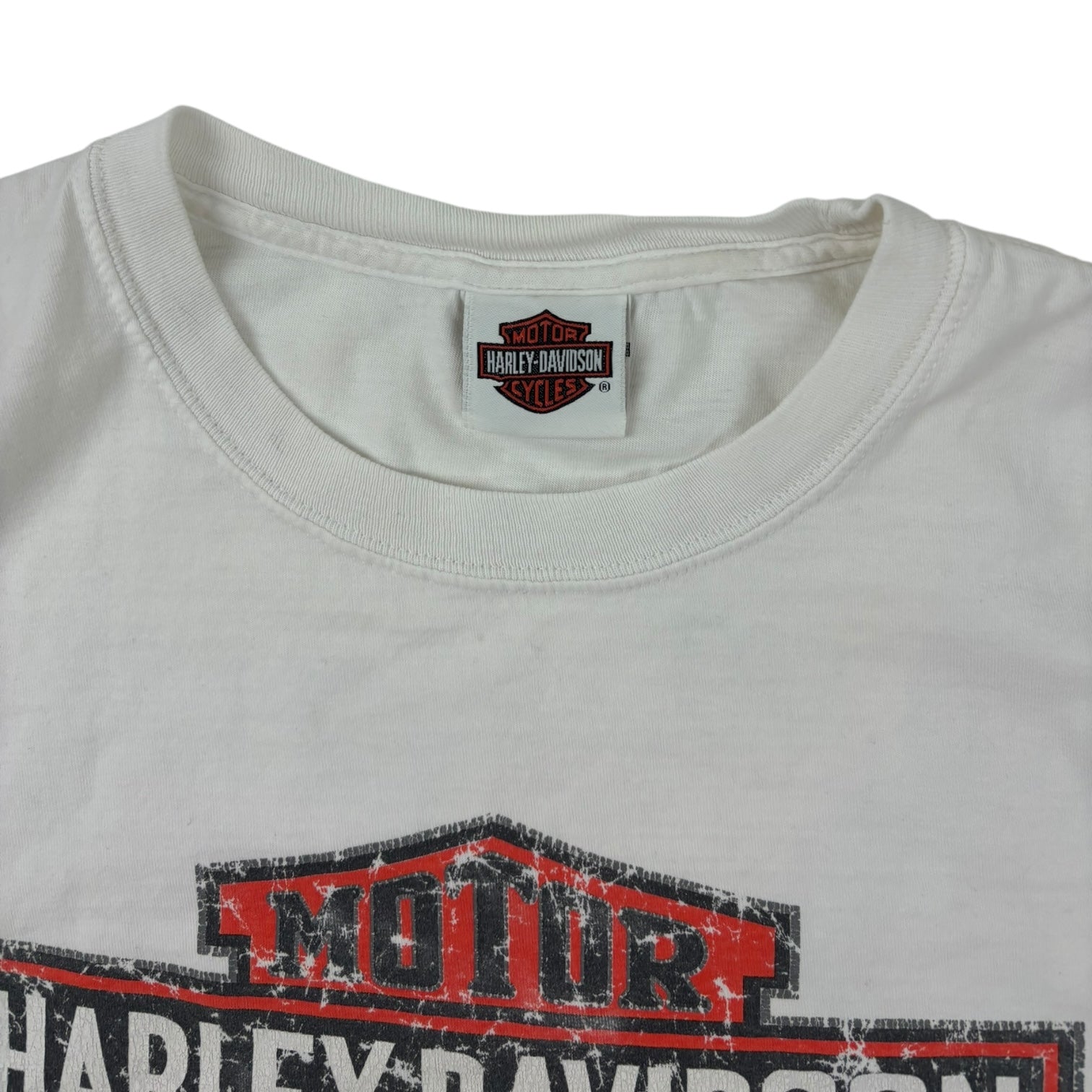 Vintage 2008 Harley Davidson Clearwater Florida T-Shirt White