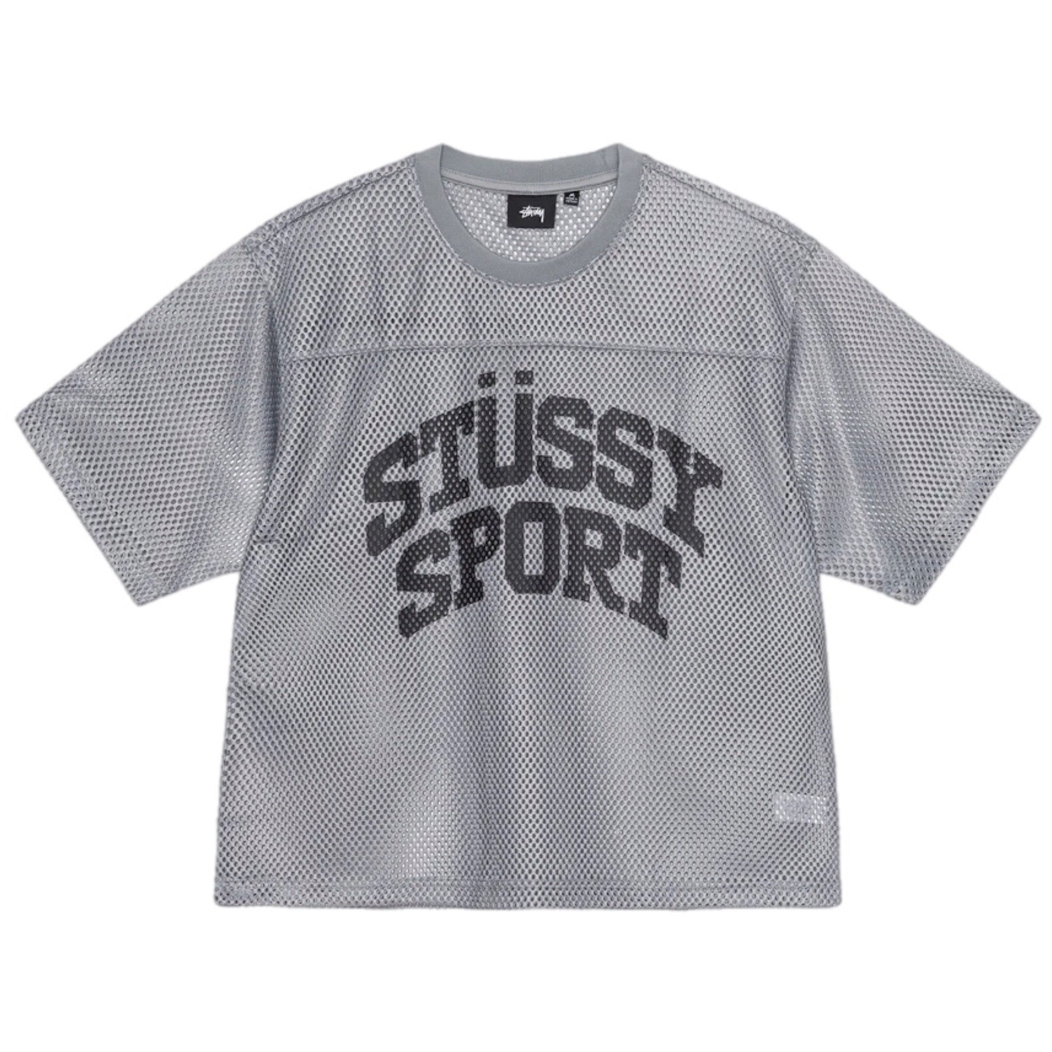 Stussy Sport Jersey Silver