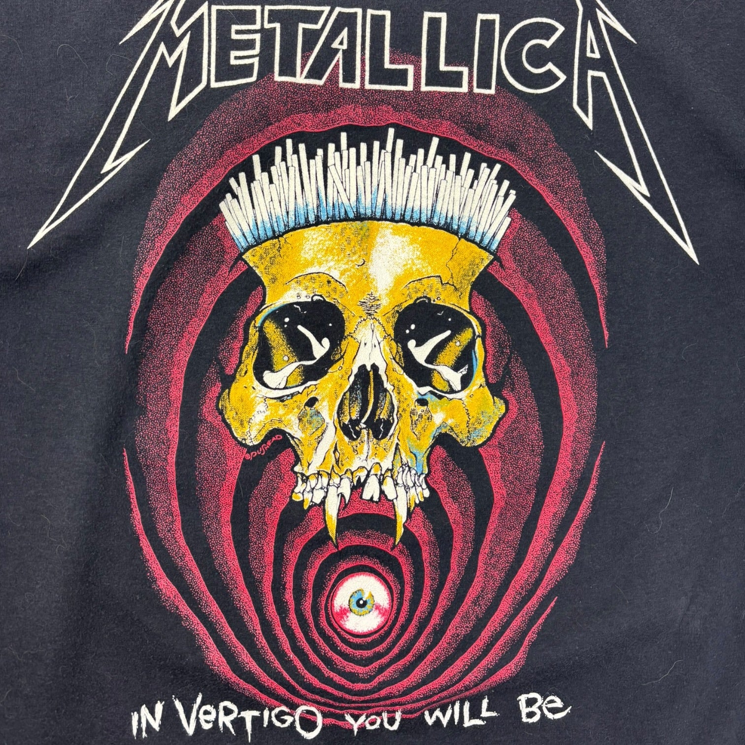 1988 Metallica In Vertigo You Will Be T-Shirt
