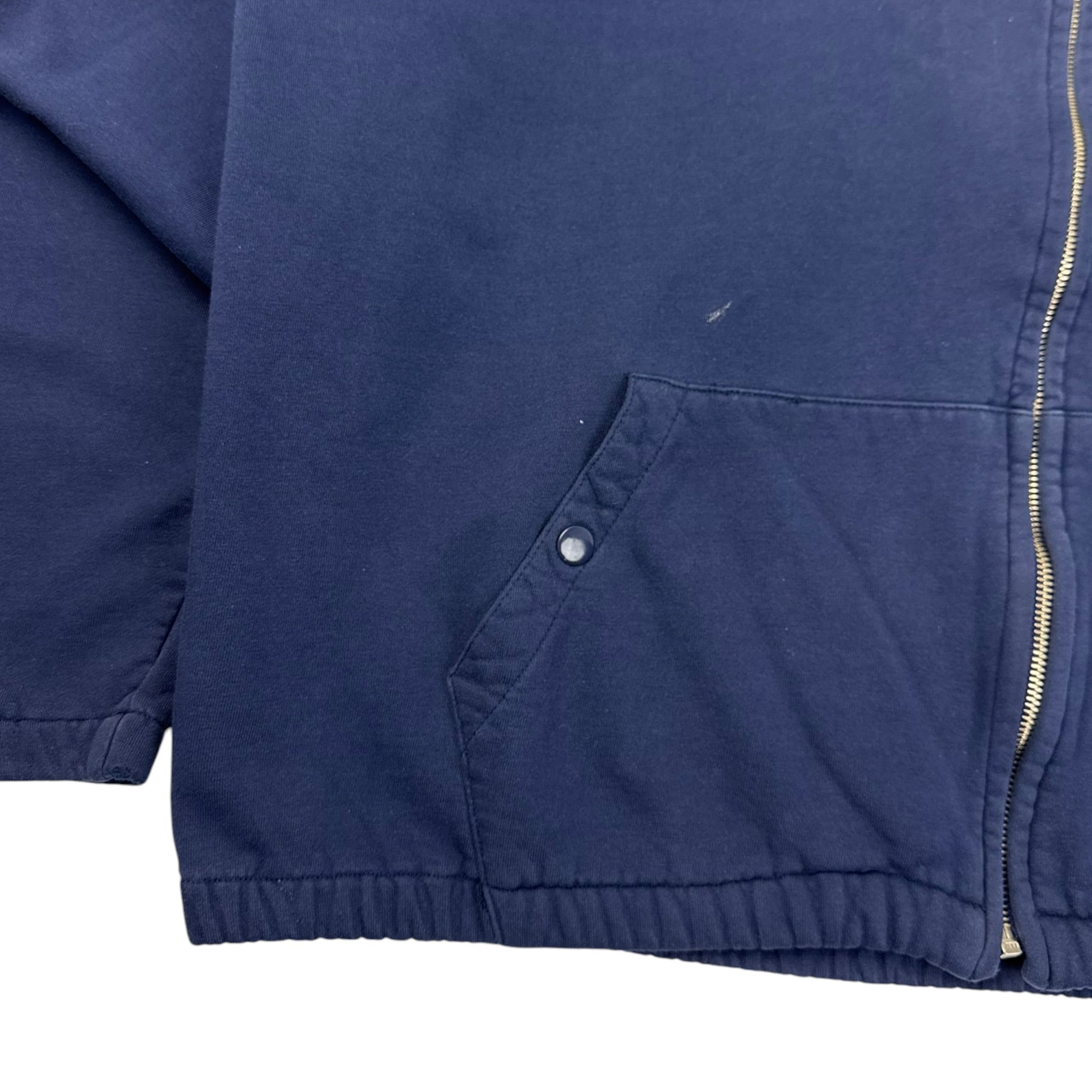 Polo Ralph Lauren Full Zip Collared Sweater Navy