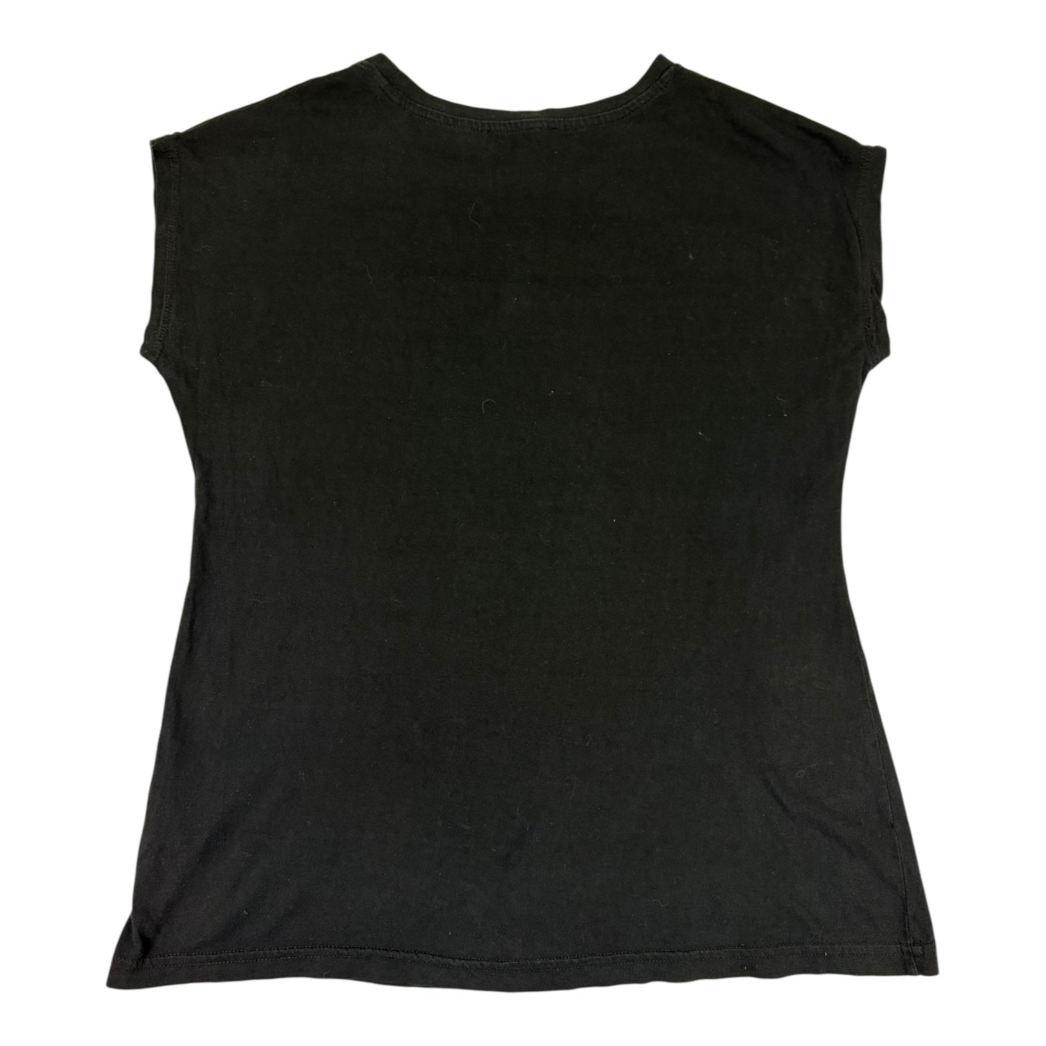 (W) Diesel Logo Muscle T-Shirt Black