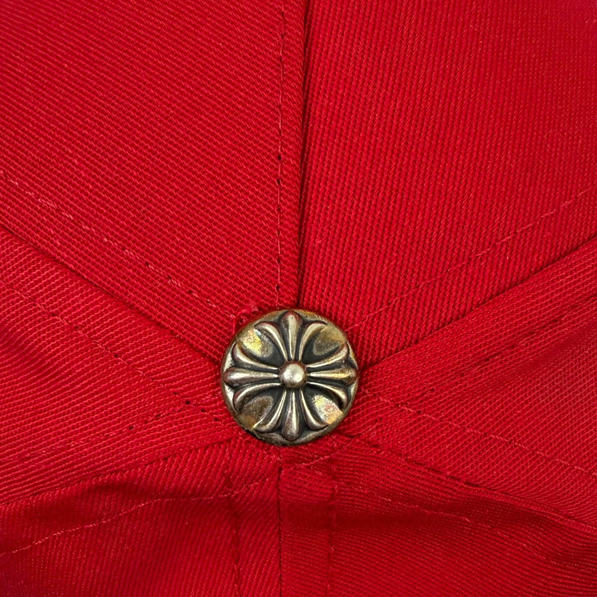 Chrome Hearts Baseball Cap Yellow/Red