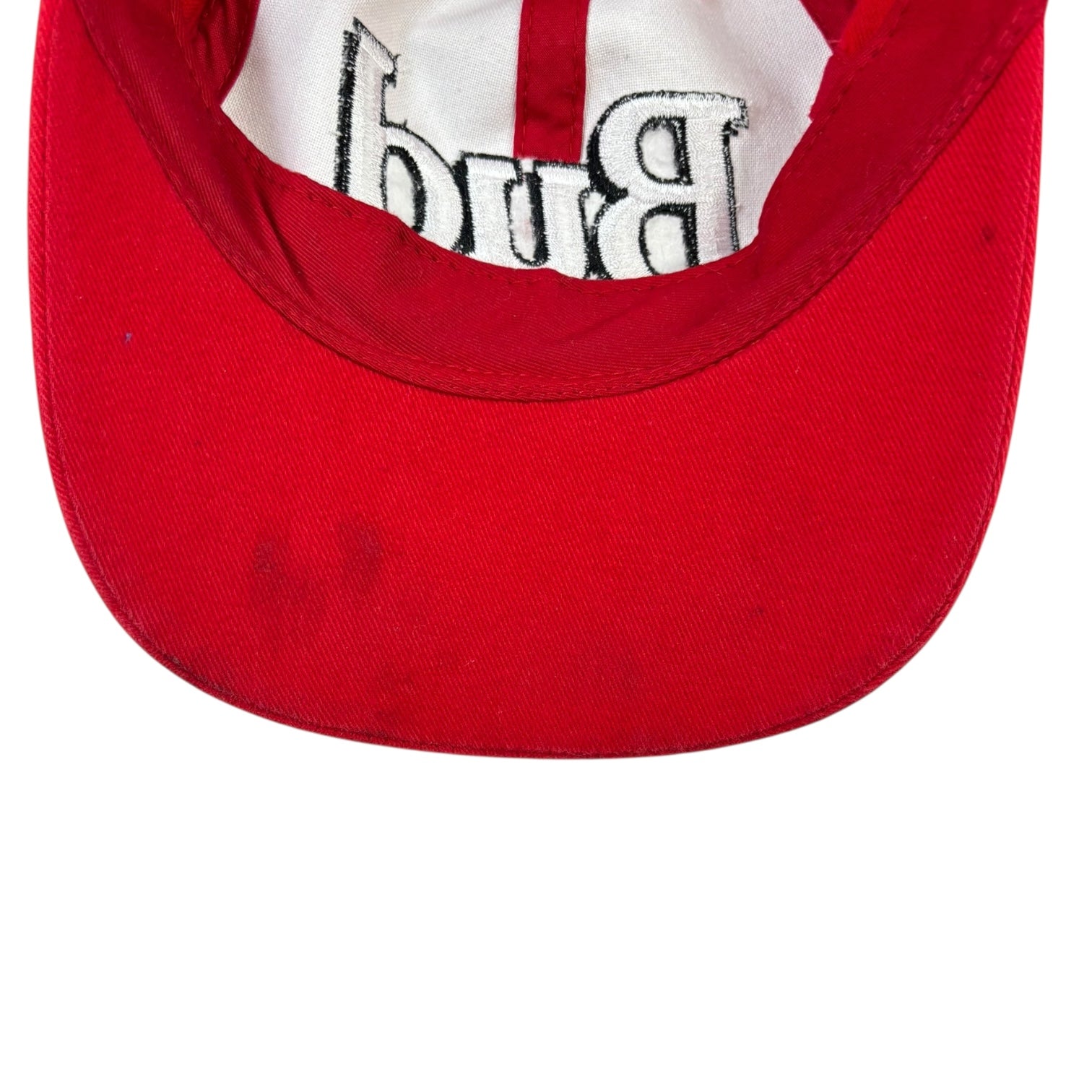 Vintage Budweiser Dale Earnhardt Racing Hat Red
