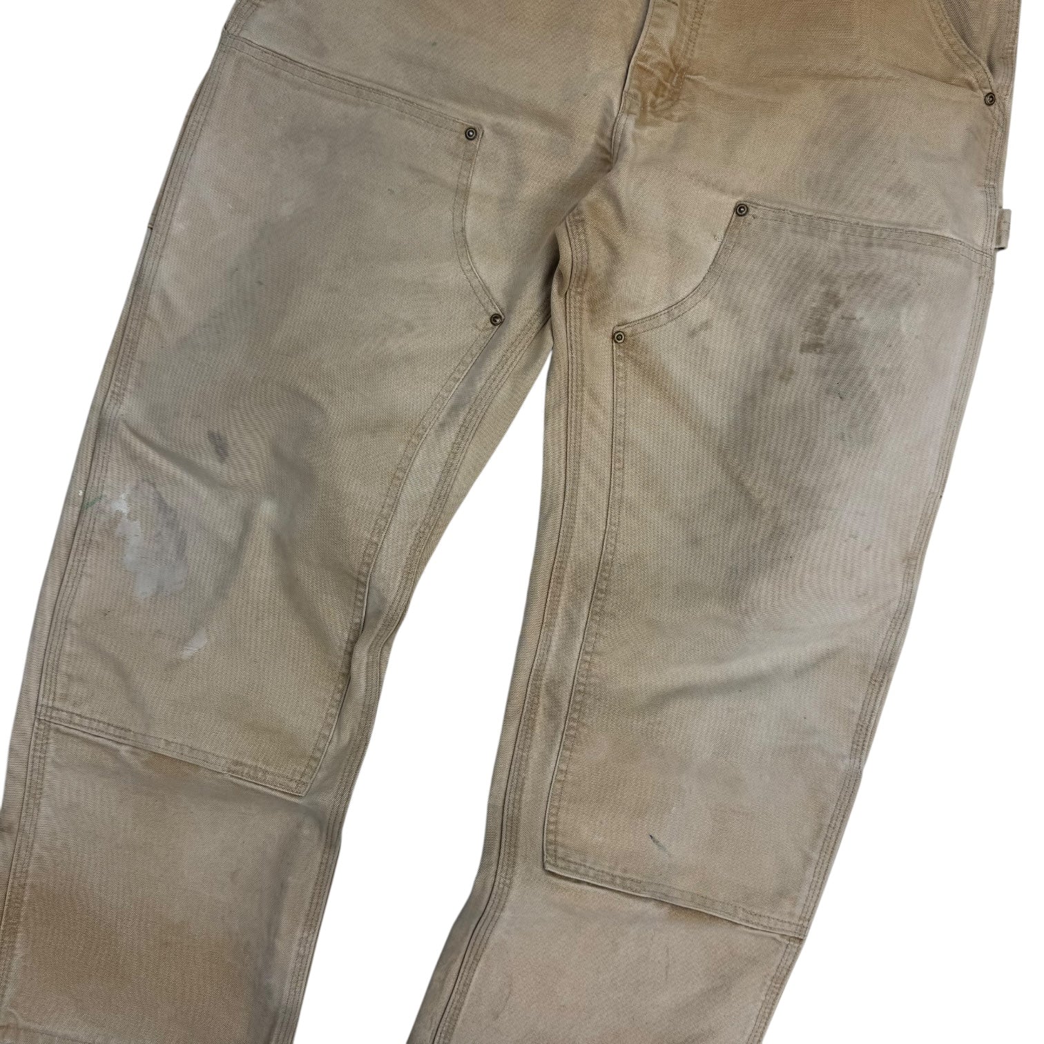 Vintage Carhartt Double Knee Pants Sunfaded Tan