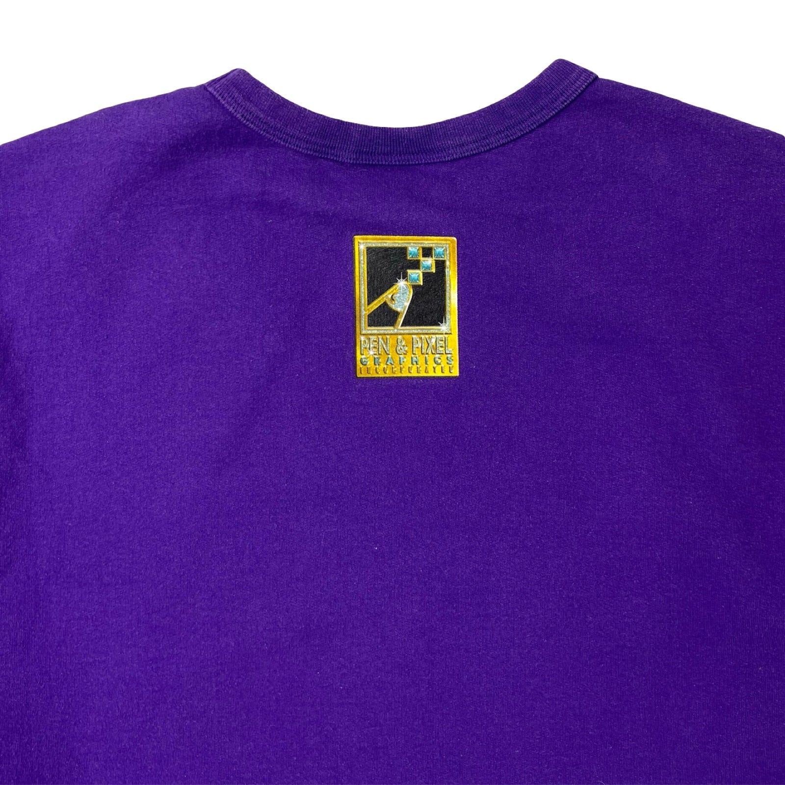 OVO Pen & Pixel Crewneck Sweatshirt Purple
