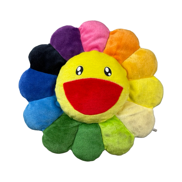 Takashi Murakami Flower Plush Rainbow/Yellow