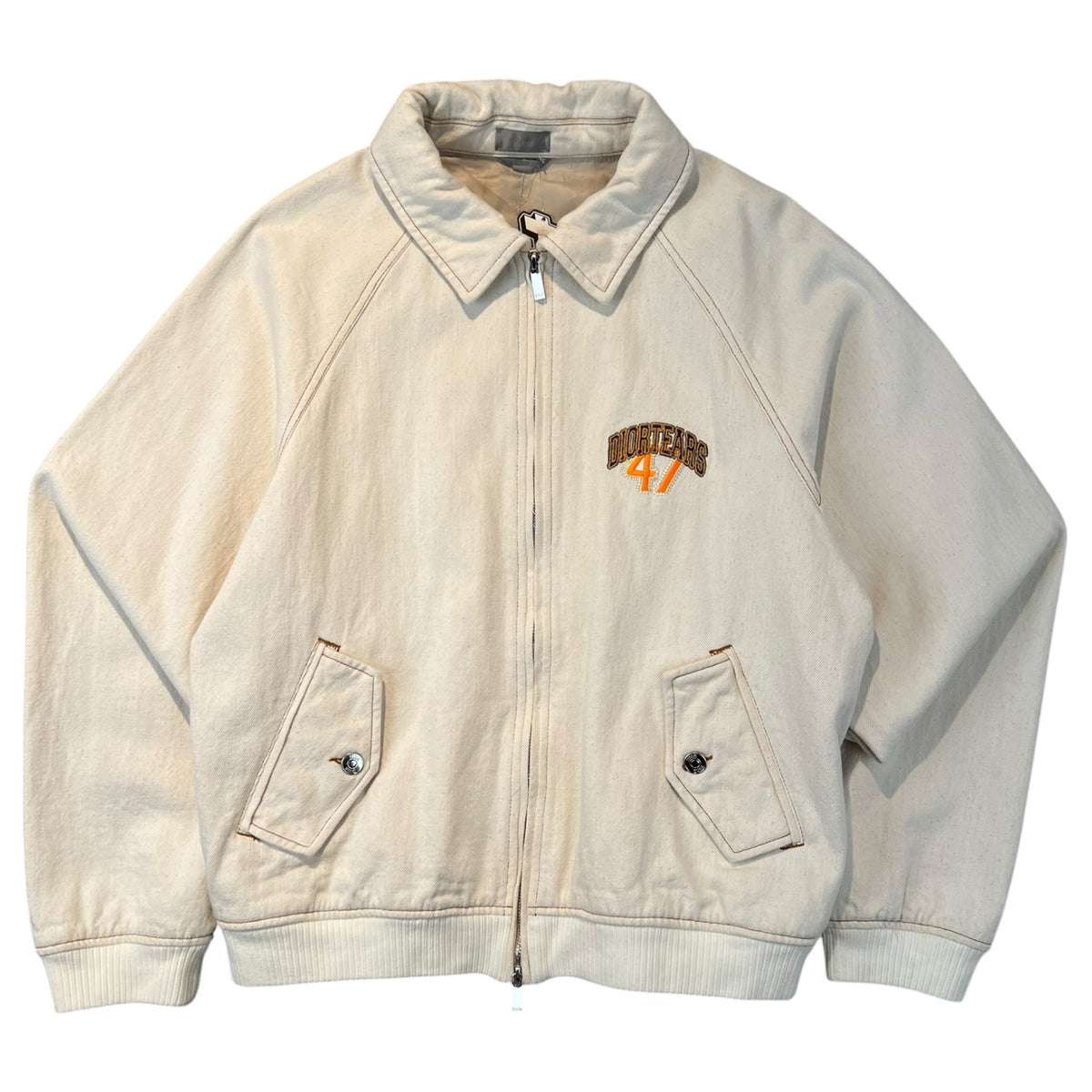 Dior x Denim Tears Zipped Blouson White